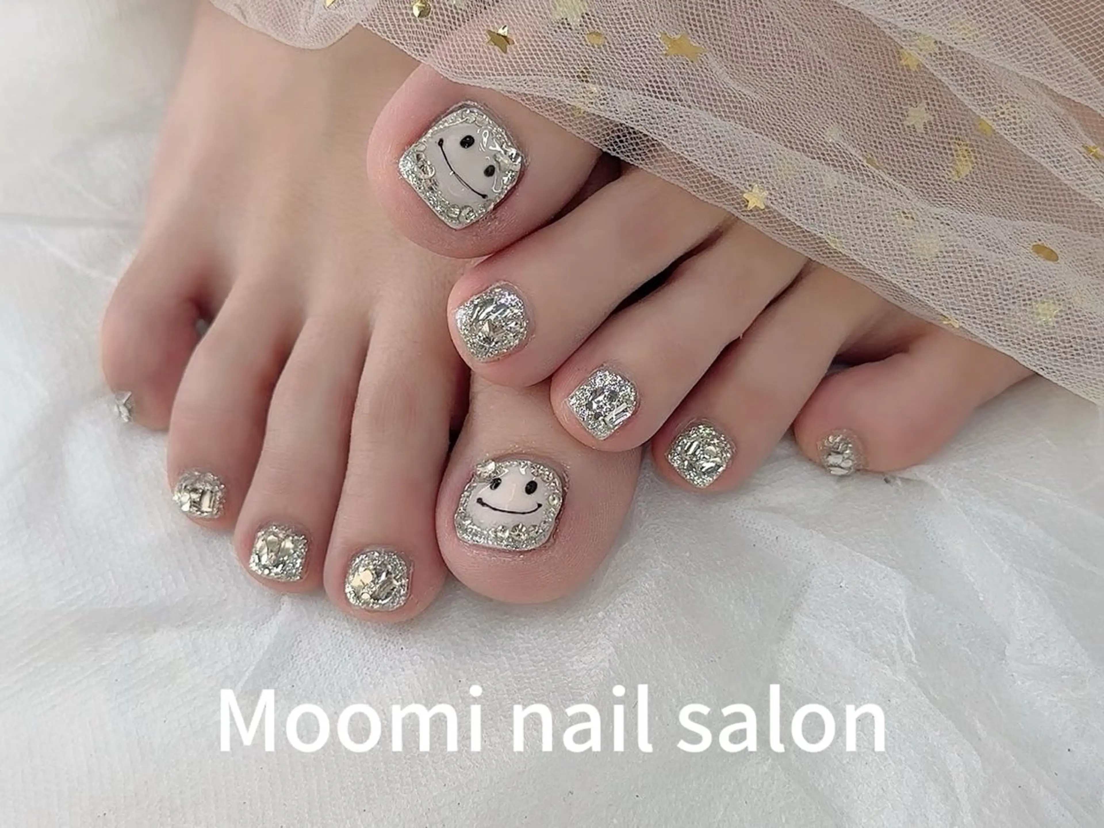 ネイル フットネイル Moomi あずりのネイルデザイン