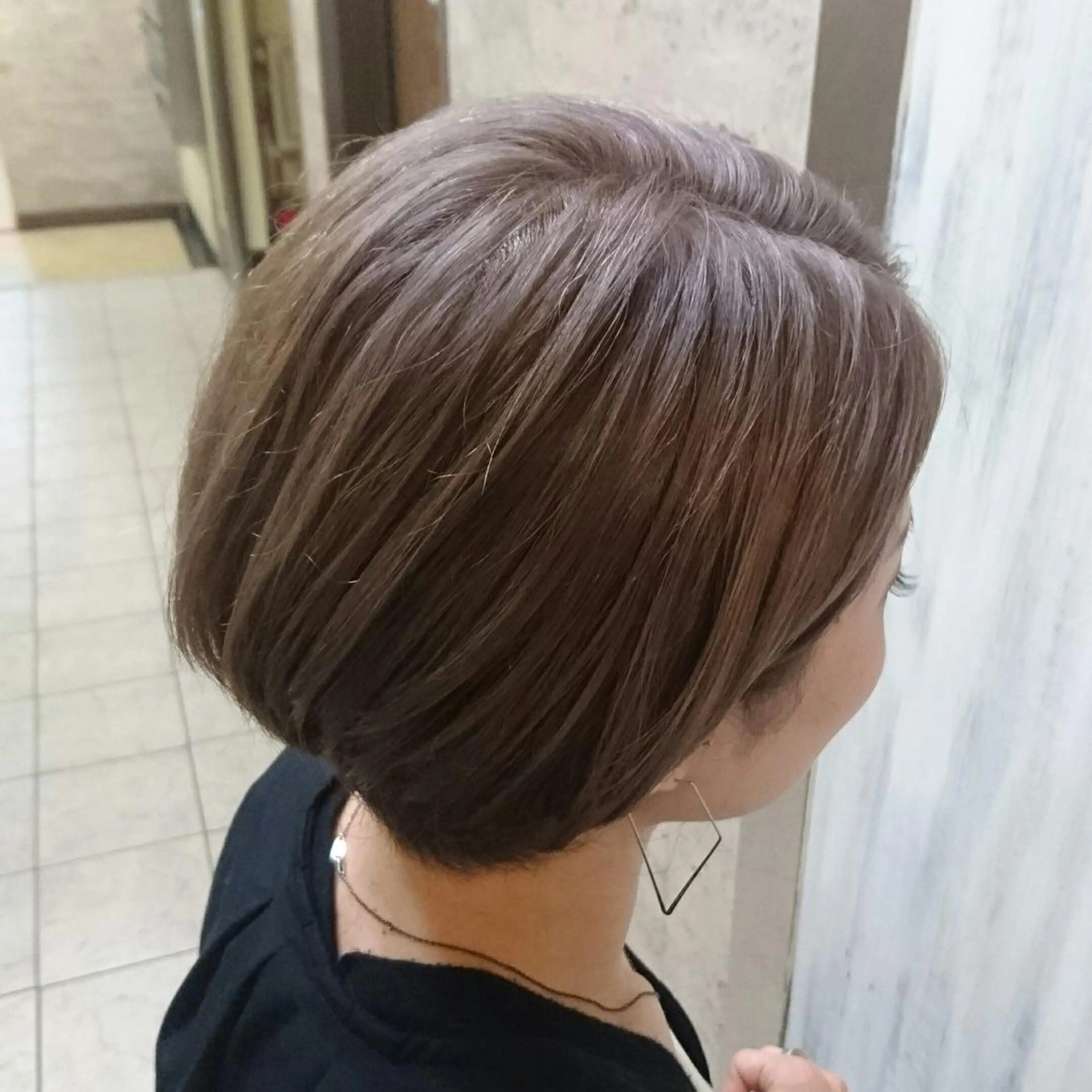 ショート カラー 櫛部洸貴/ 髪質改善カラーのヘアスタイル