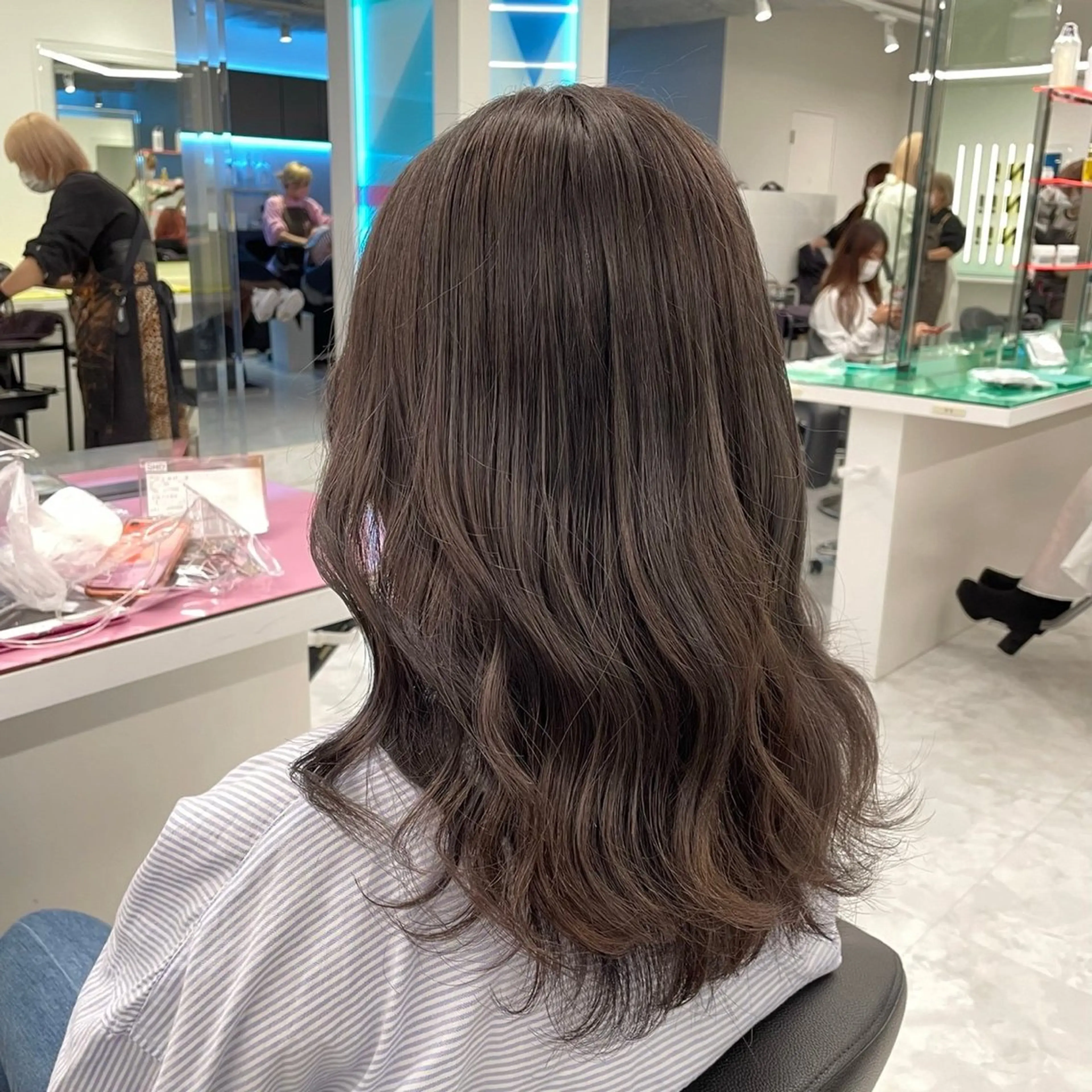 ロング 💍大人デザイン /ハイトーン♡リクトのヘアスタイル