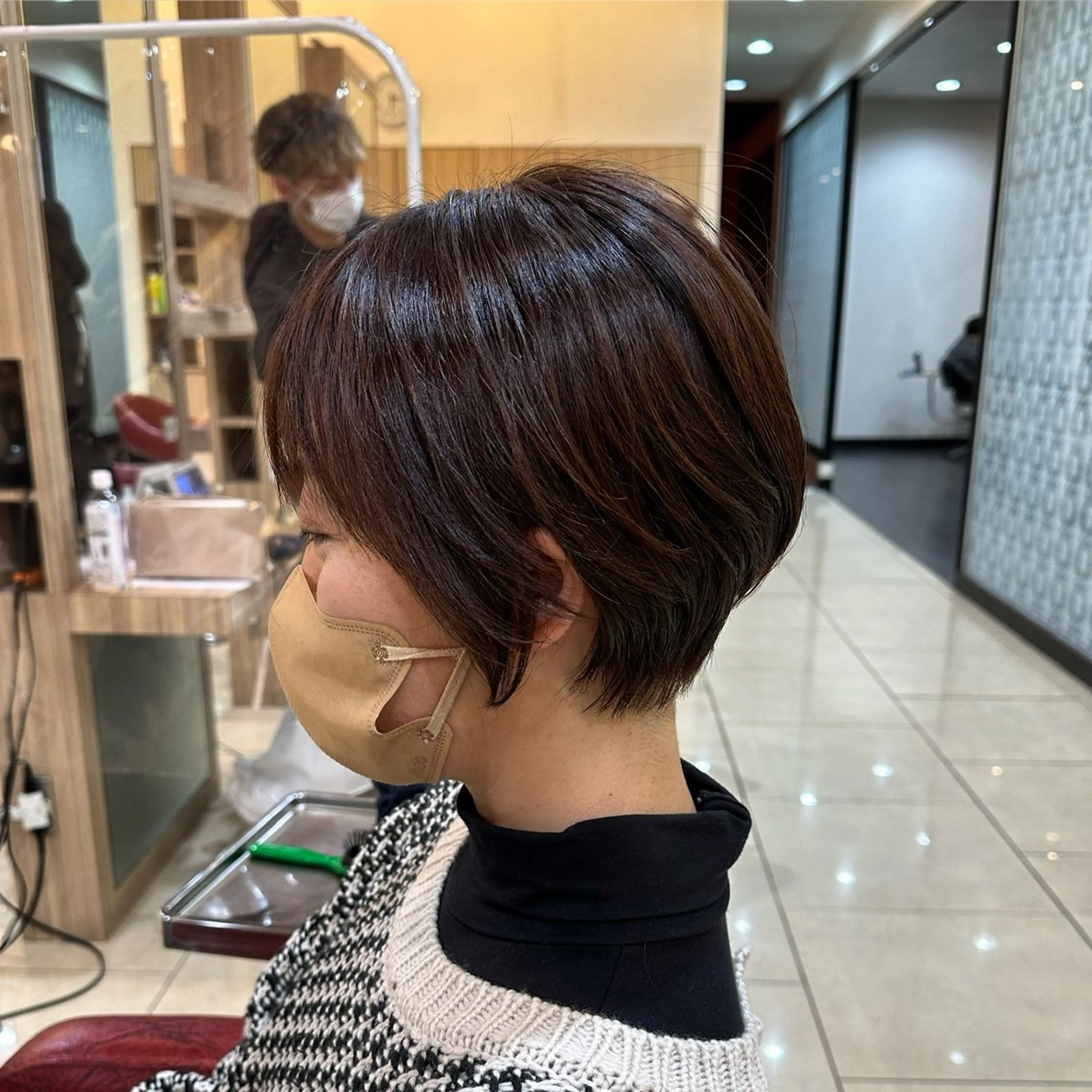 ショート カット トリートメント 小坂直輝【髪質改善・ 似合わせカット】のヘアスタイル