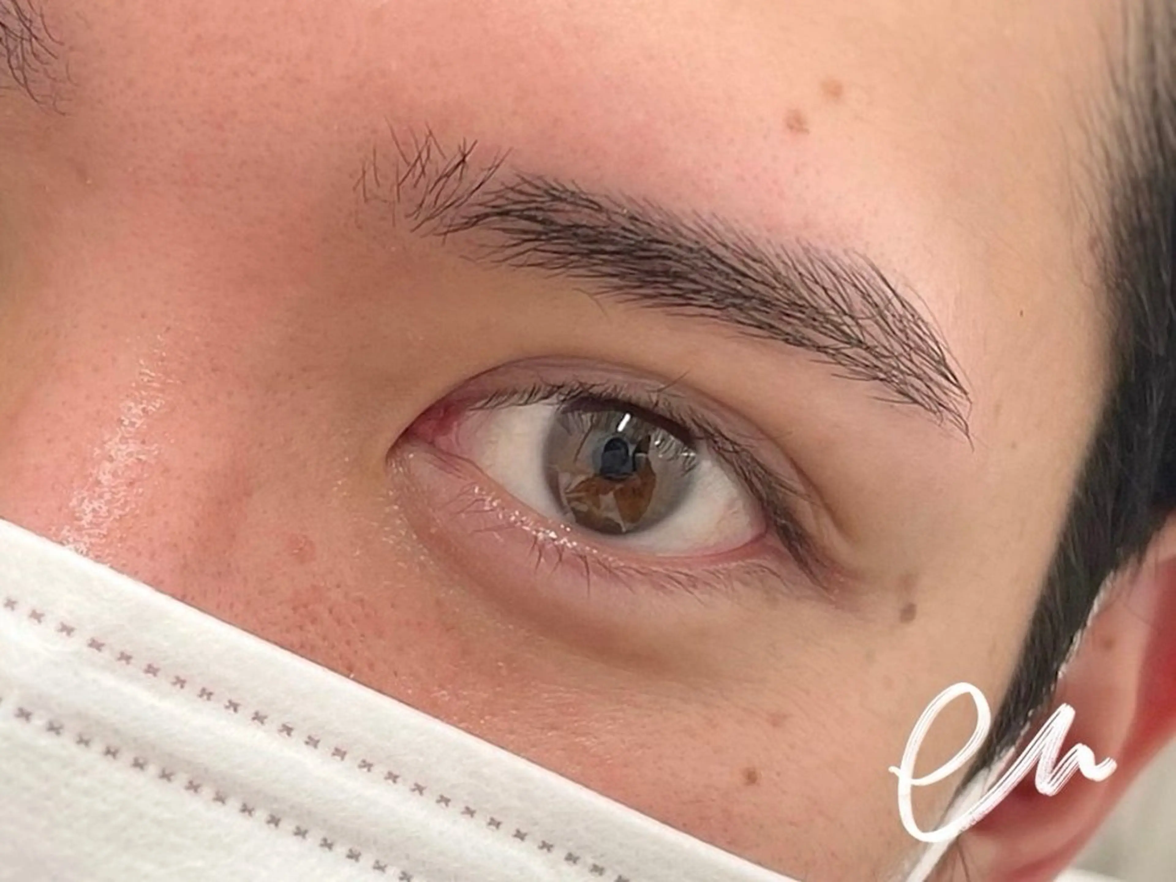 【メンズ限定】🍃眉毛アイブロウWax+間引きの写真