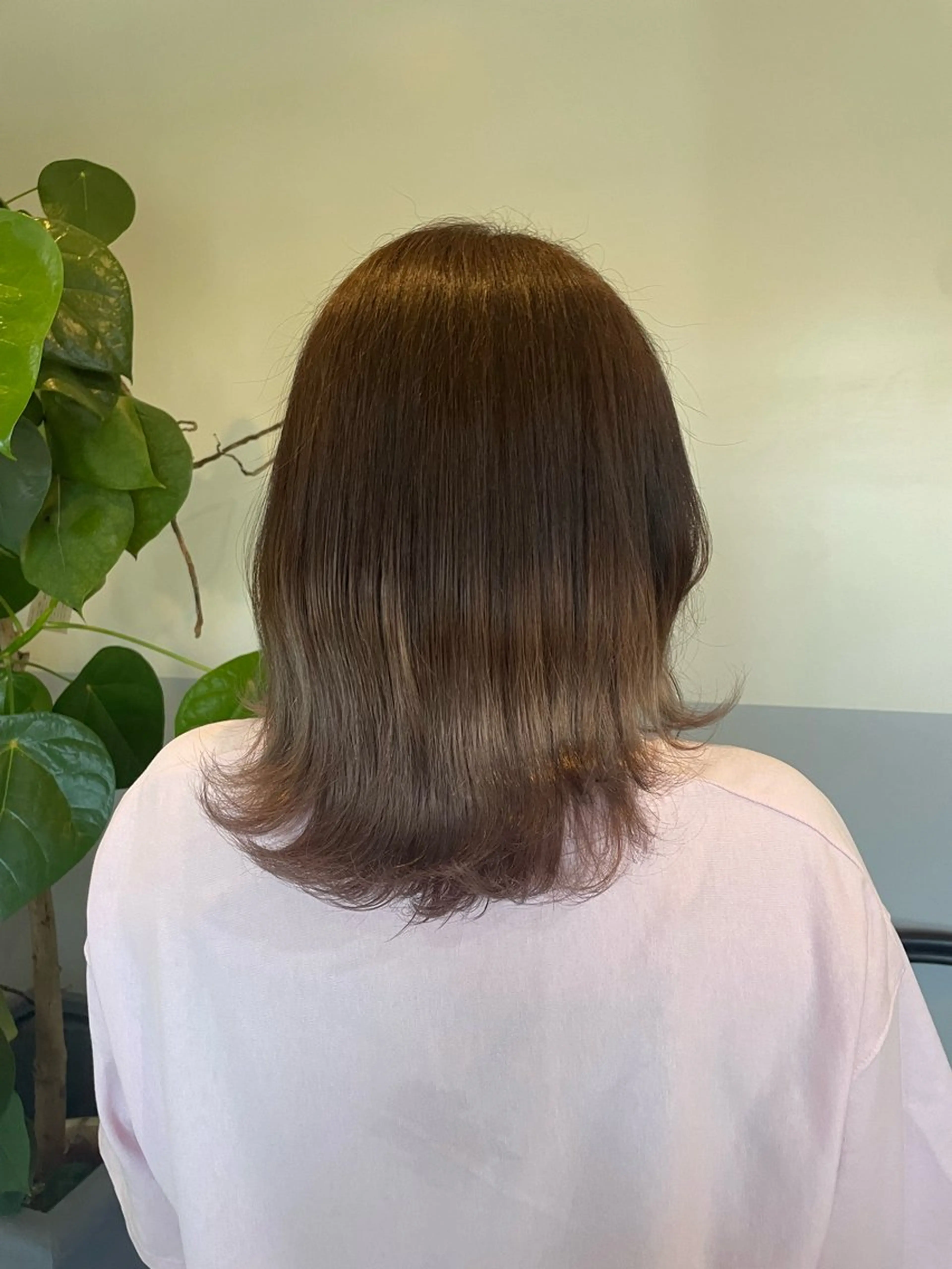 カラー basho ノエ.／カットモデルのヘアスタイル