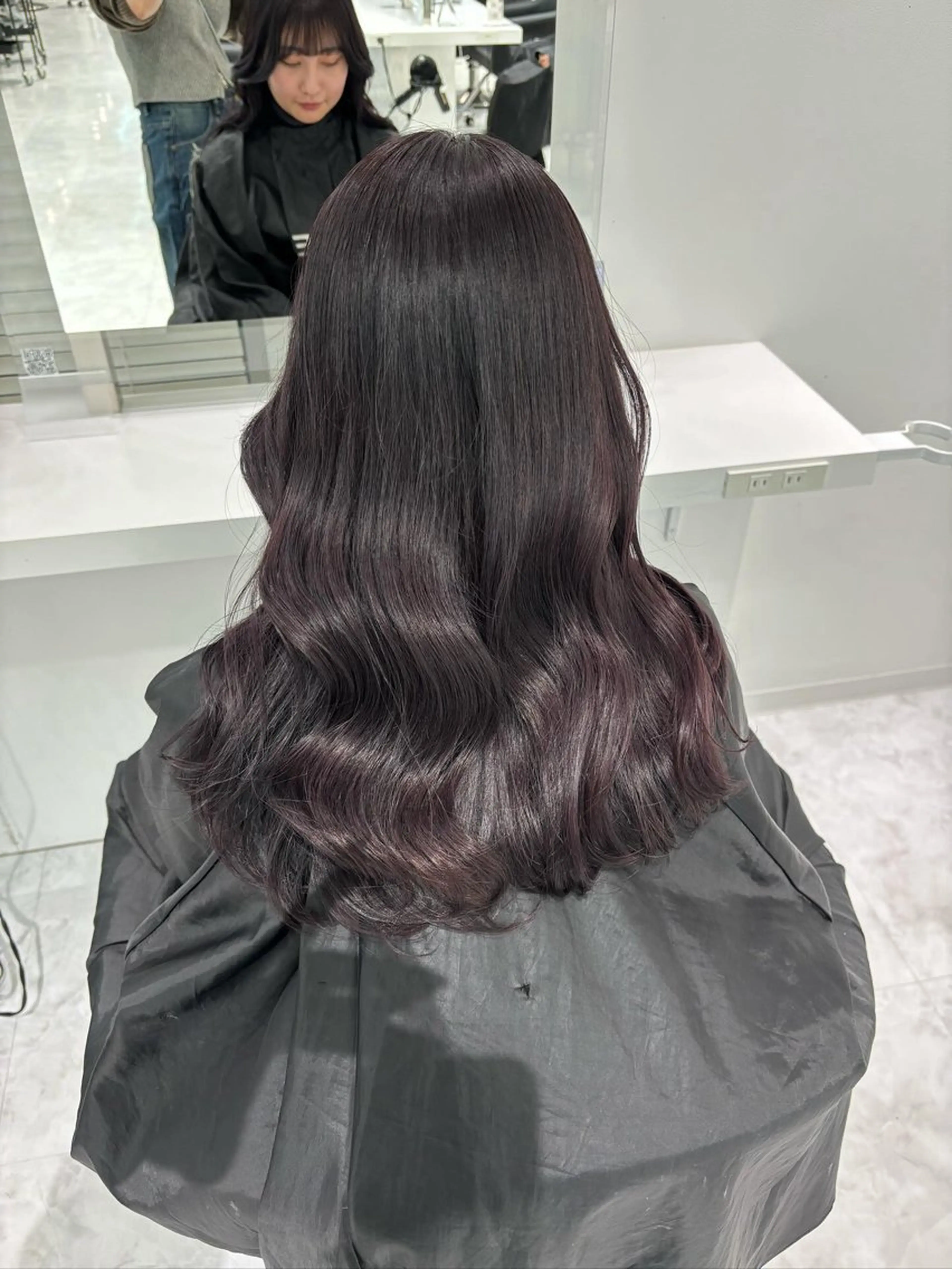 セミロング 🤍レイヤーカット /顔まわりカット🤍のヘアスタイル