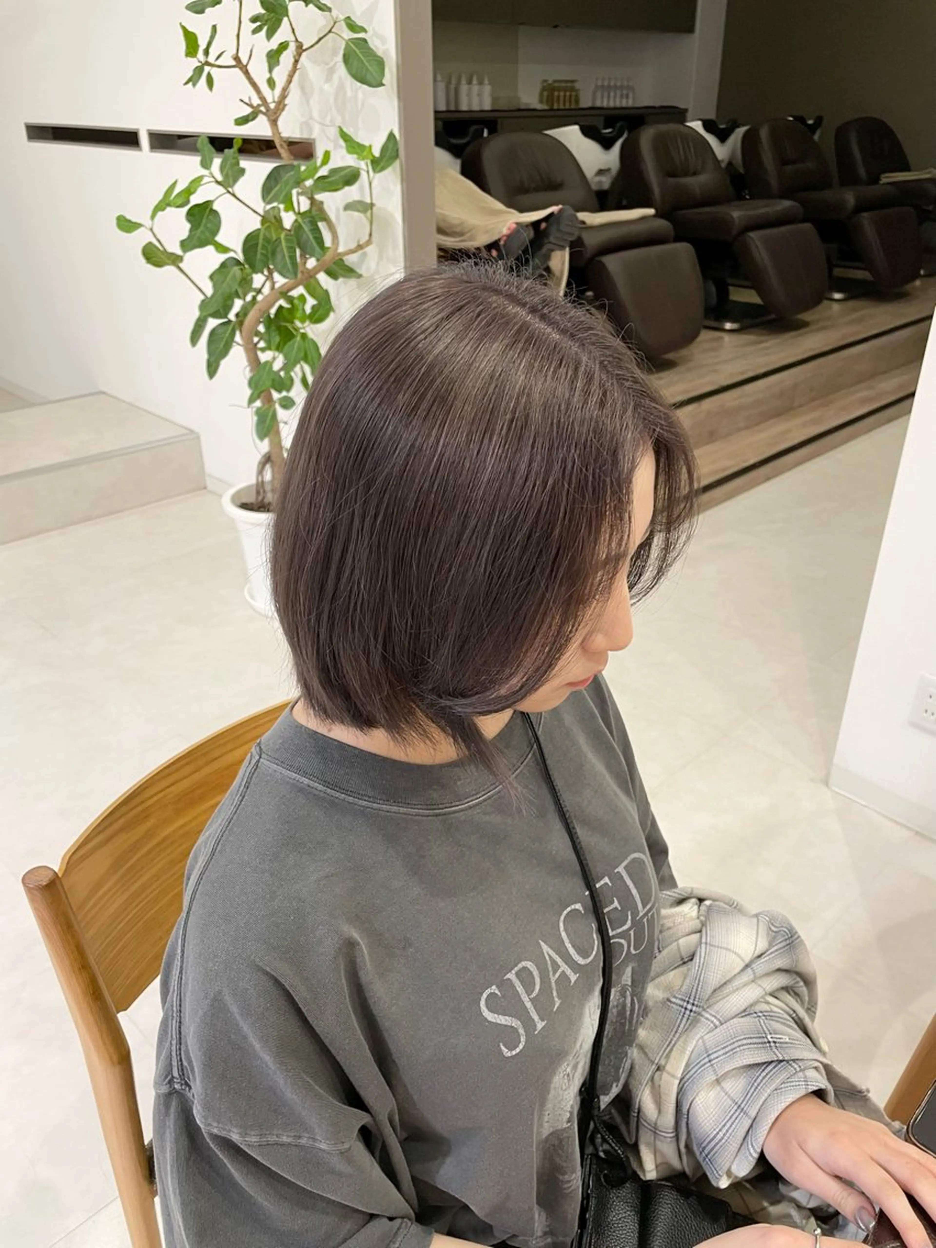カラー ヘアカラー amoretto 天文館店kiraのヘアスタイル