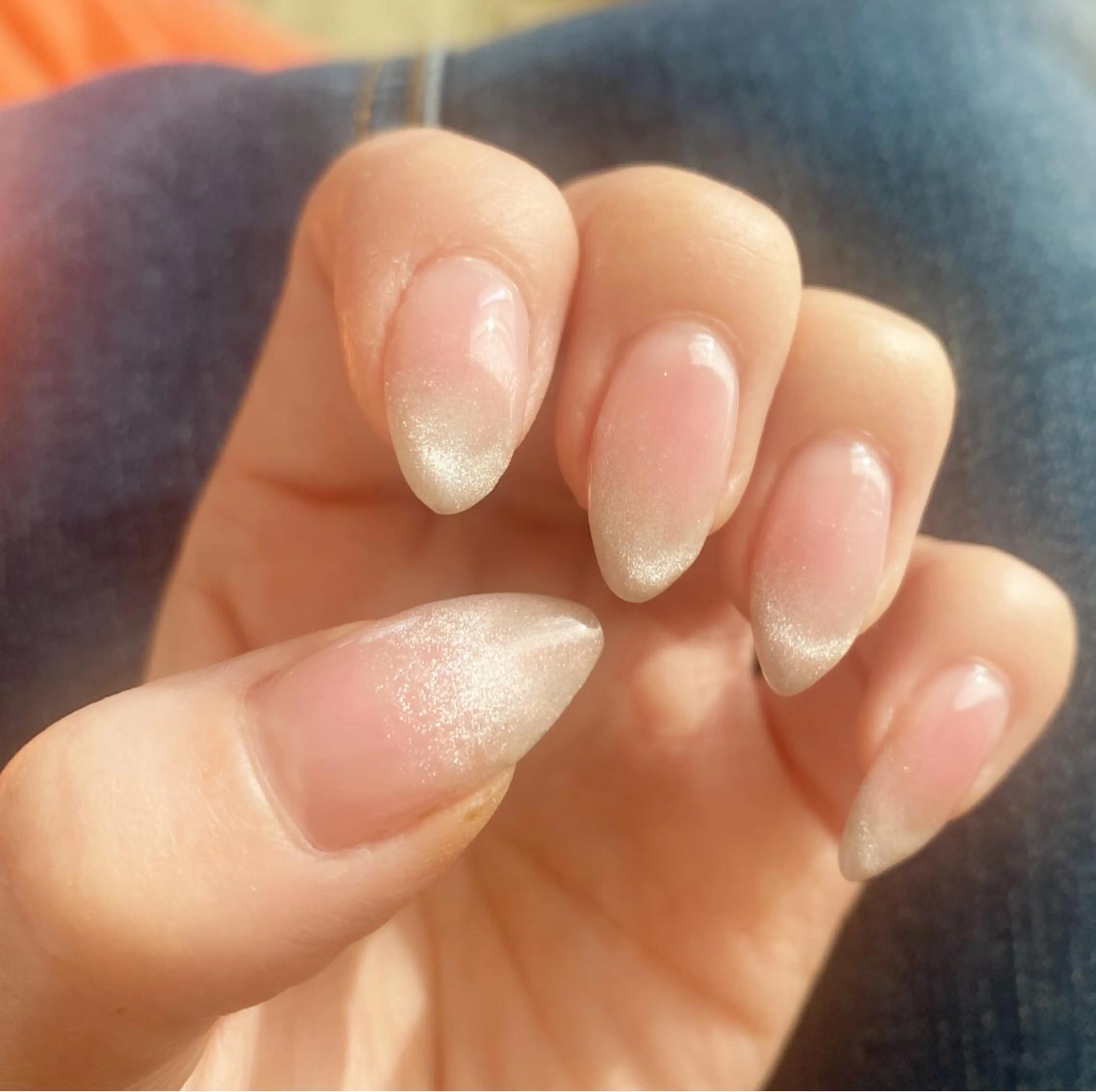 ネイル フレンチネイル ジェルネイル キラキラネイル 韓国ネイル マグネットネイル ハンドネイル Nail Salon Ｄream Mamのネイルデザイン