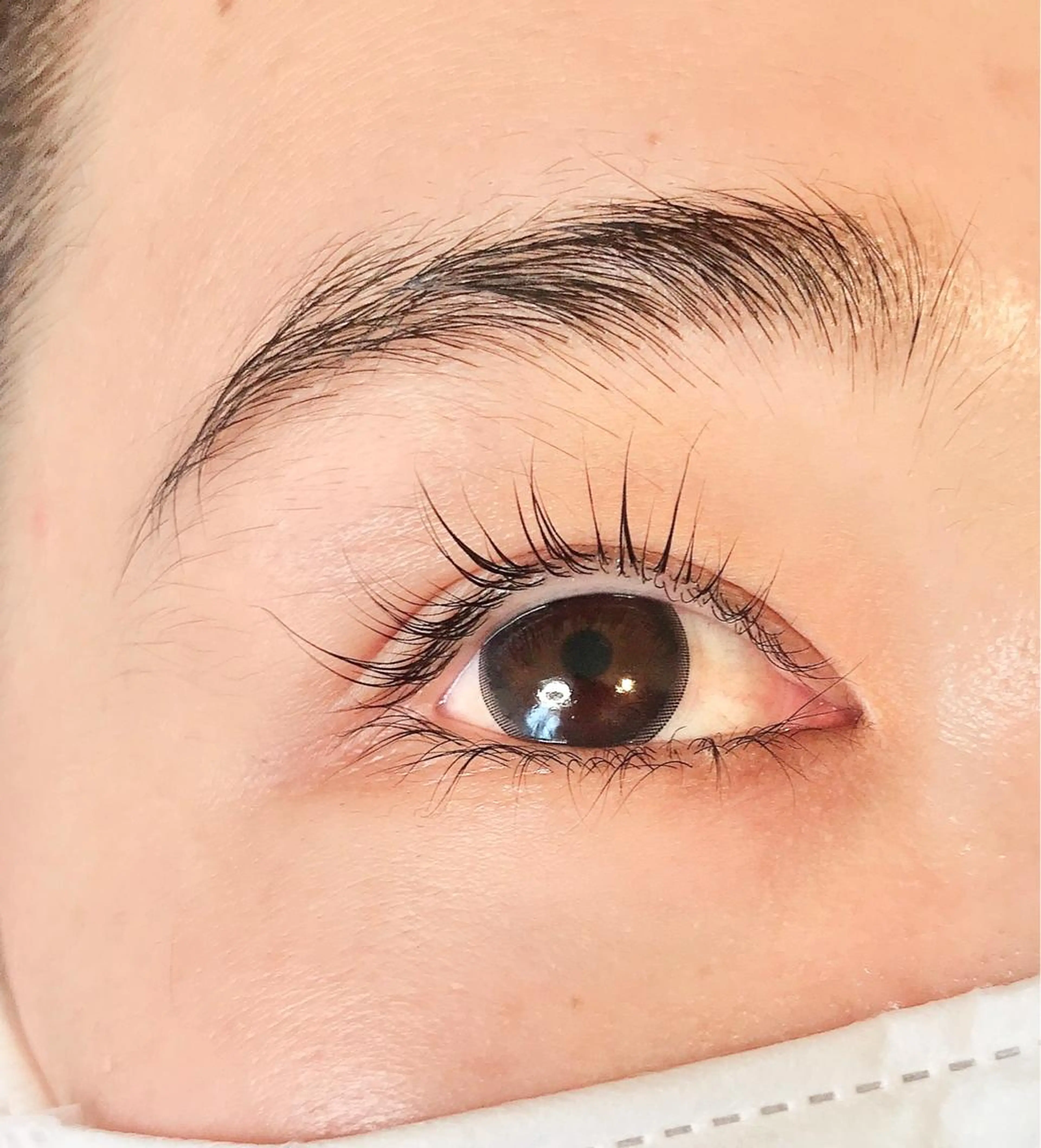 マツエク・マツパ パリジェンヌラッシュリフト 一重×まつ毛パーマ マツパ eyebrow&eyelash COCO所属・salon COCOのマツエク・マツパデザイン