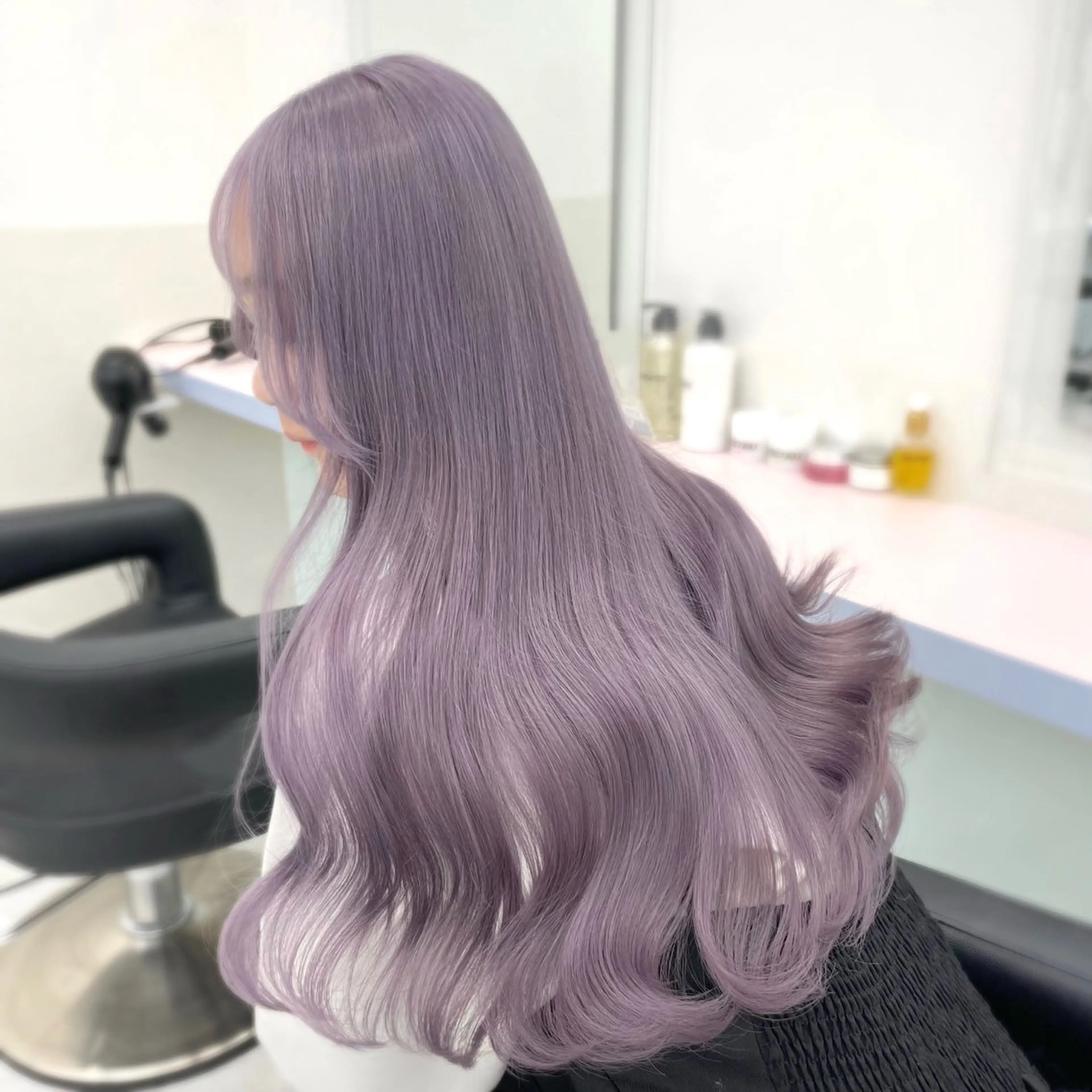 ロング ヘアカラー トリートメント SALOWIN札幌大通店所属・‎🤍札幌ハイトーン 🤍シンゴのヘアスタイル