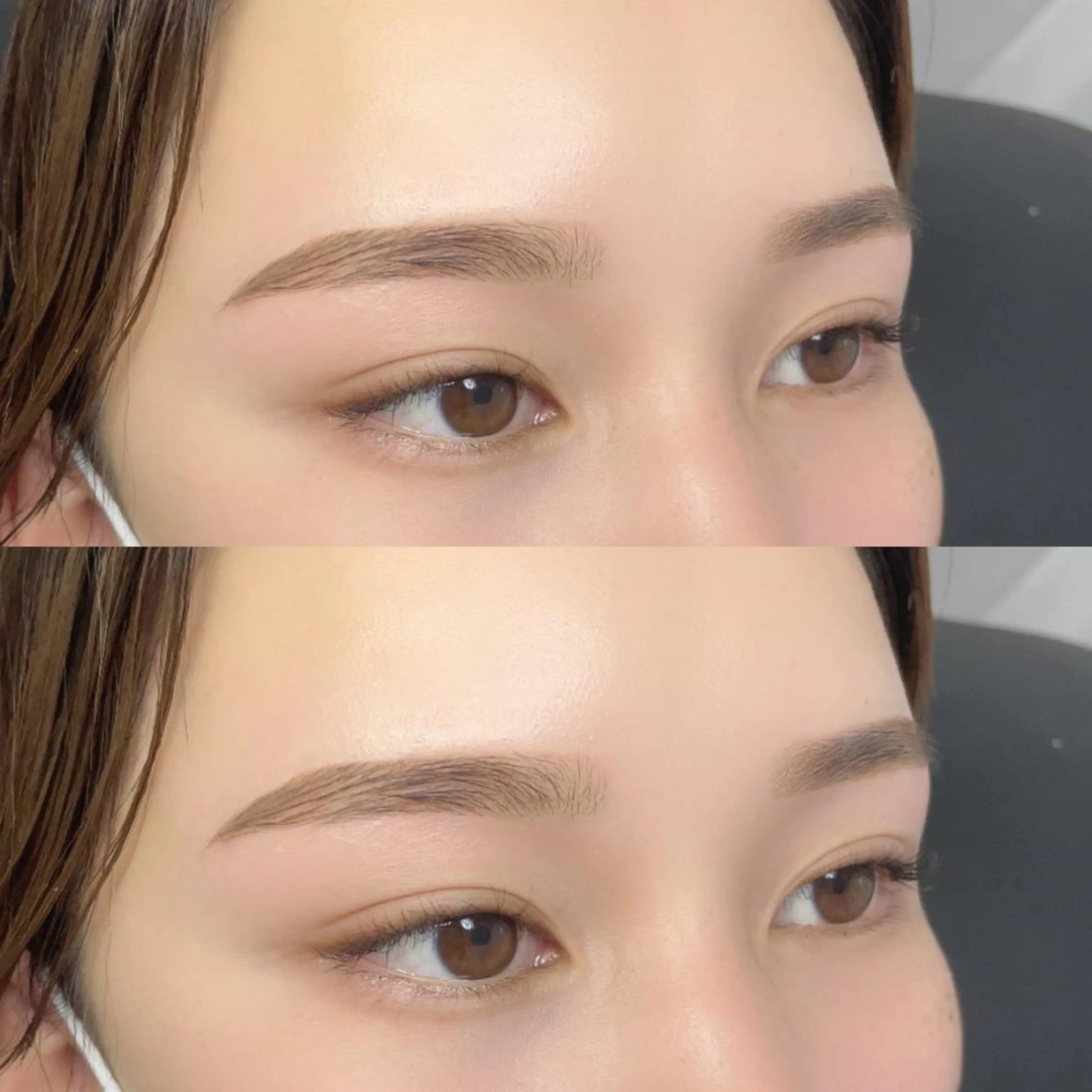 【学割U24🩵】美眉毛アイブロウWAXスタイリング+眉メイク仕上げ￥3500［眉毛］の写真