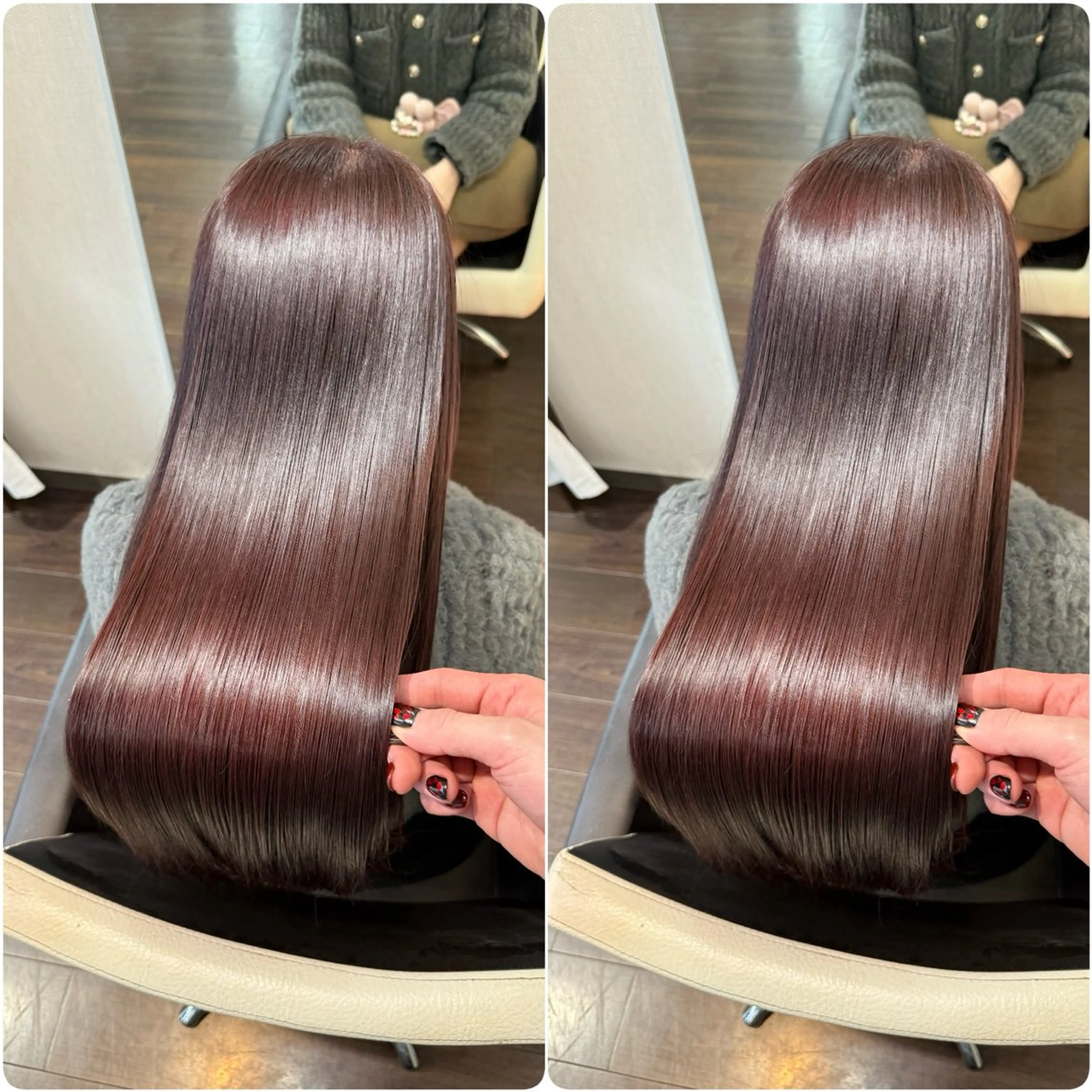 ロング カラー カット 縮毛矯正 トリートメント ヘッドスパ youres hair 東口店所属・🌸ULTOWA🌸 髪質改善/縮毛/店長のヘアスタイル