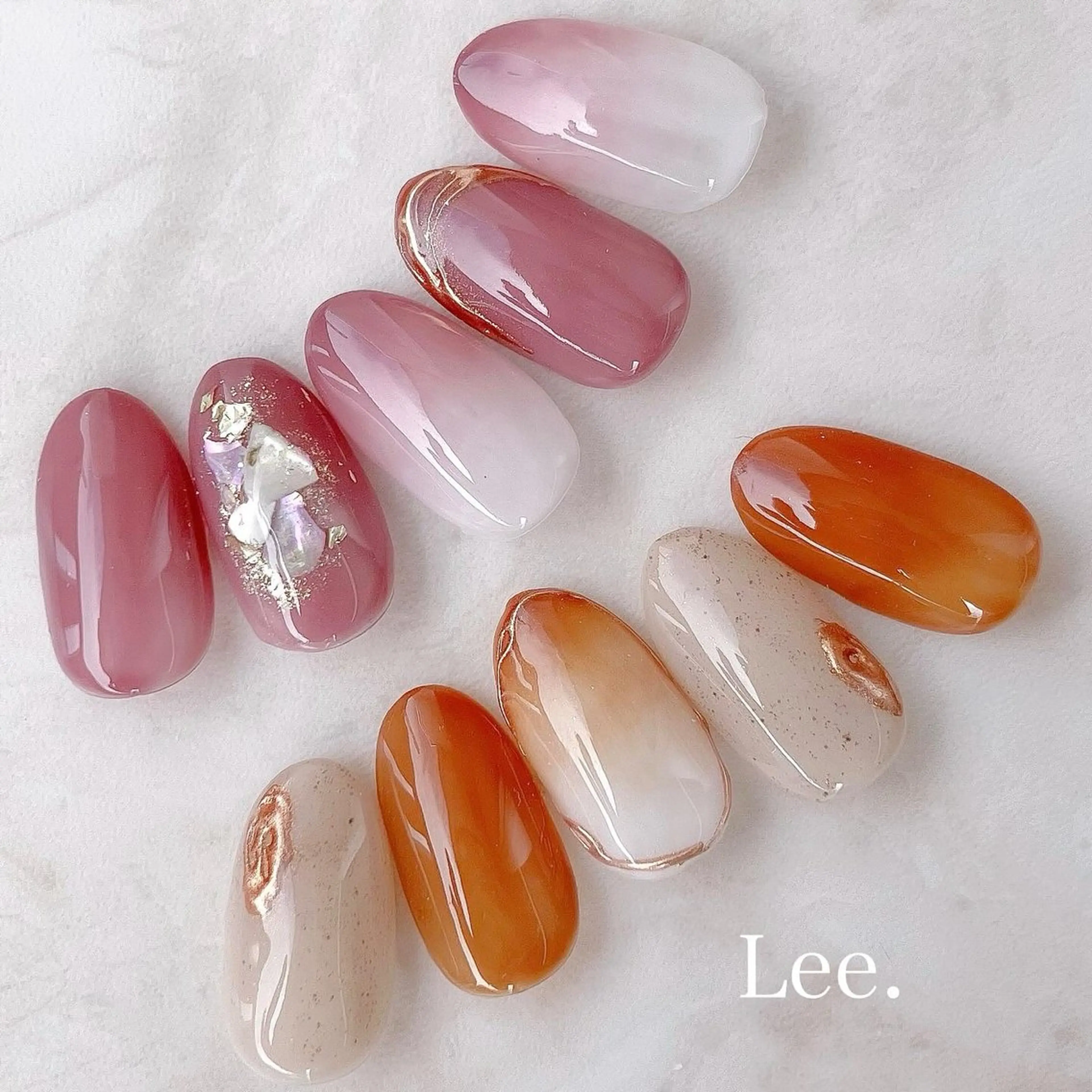 ネイル ハンドネイル Lee.nail ハルカのネイルデザイン