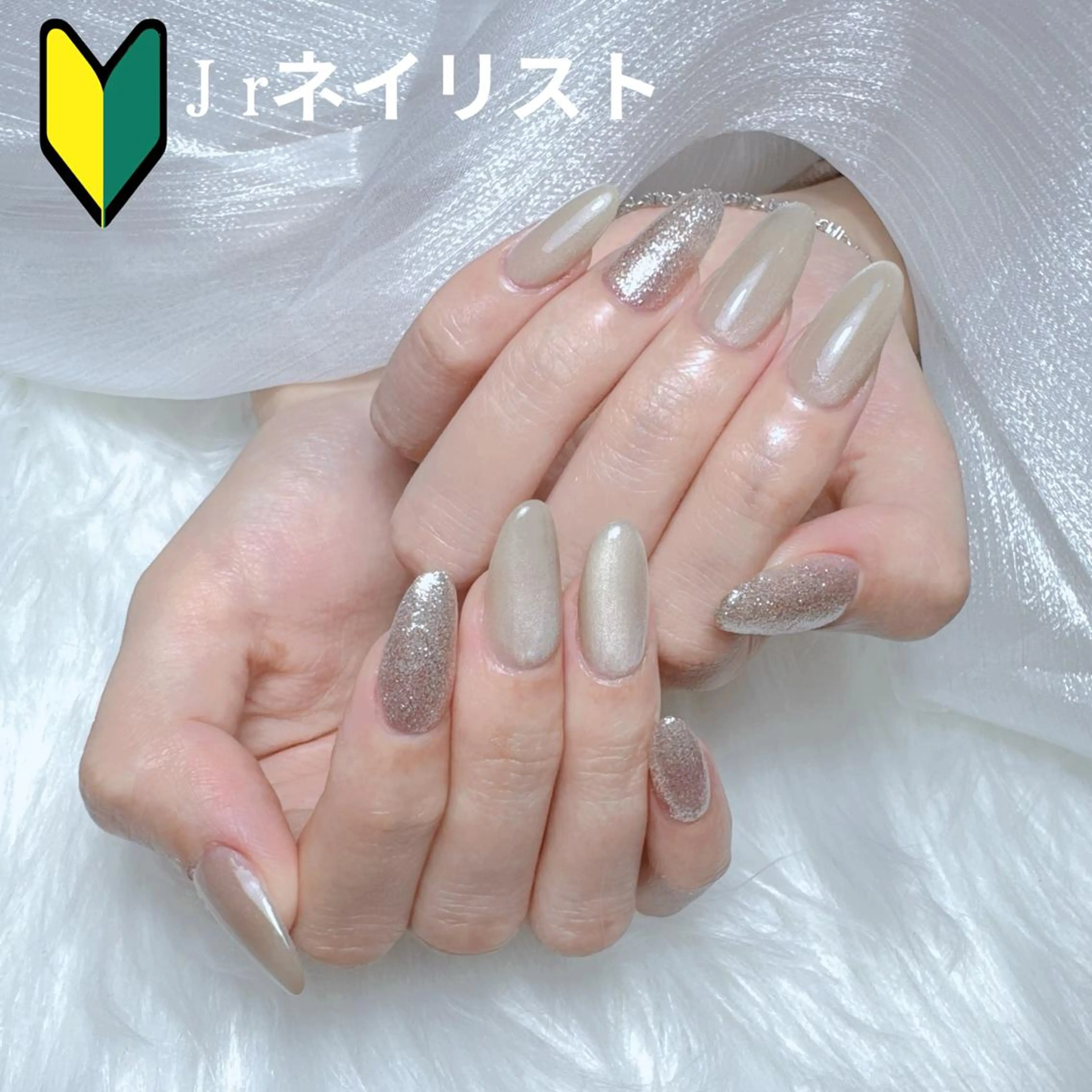 【HANDオフ無し】チップ長さだし10本+ マグネットワンカラーの写真