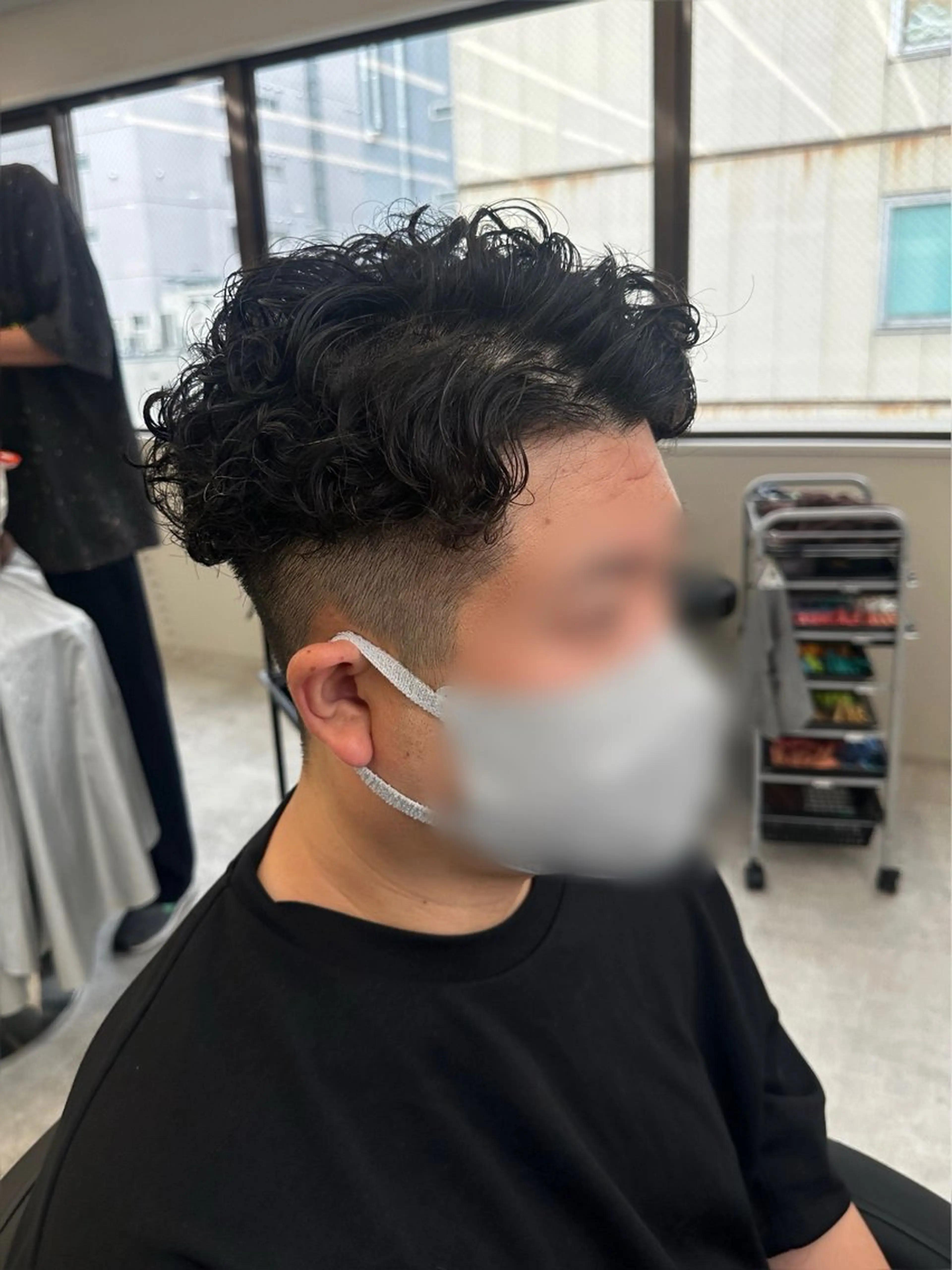 パーマ メンズ メンズパーマ KUWAO MOEのヘアスタイル