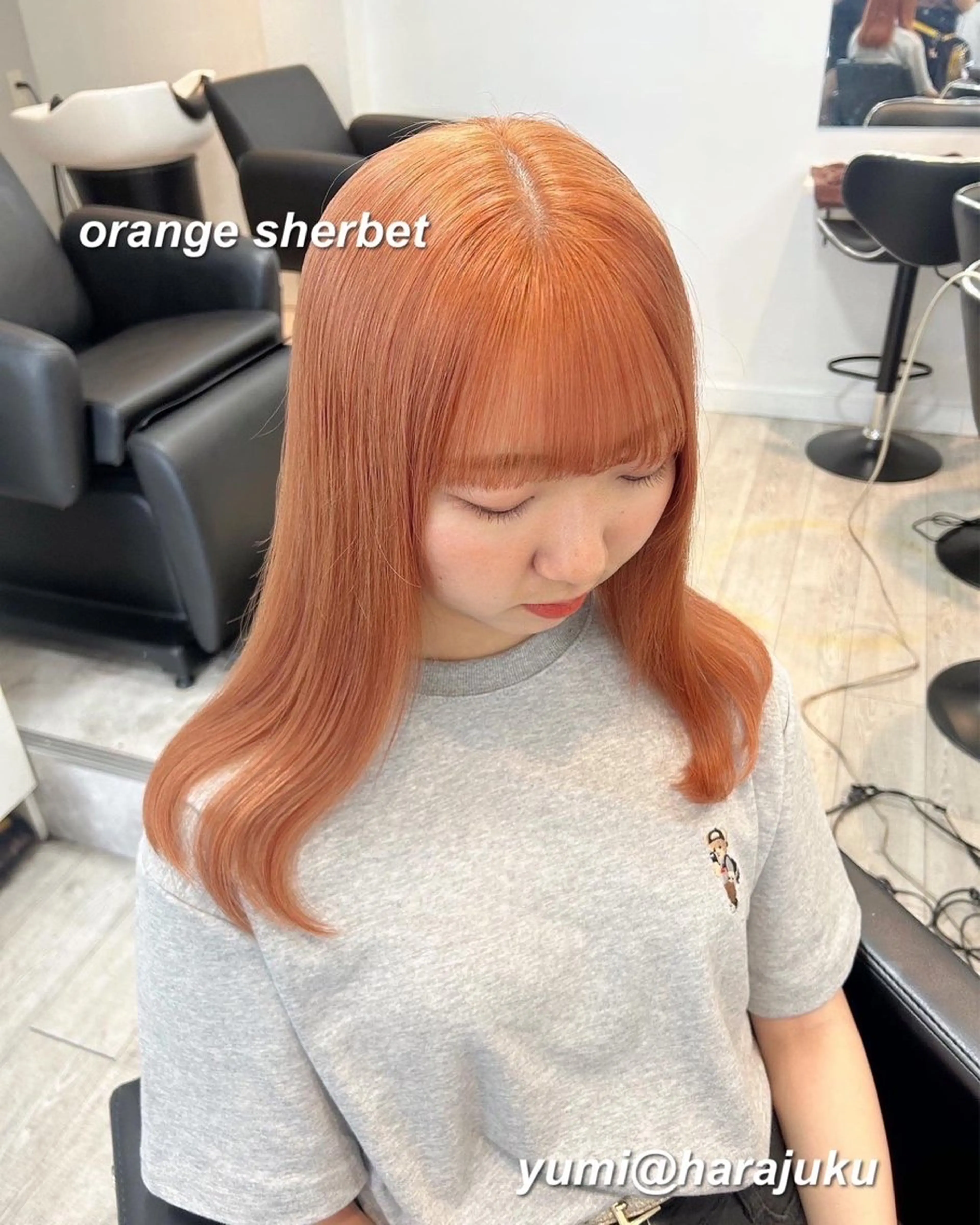 ミディアム カラー パーマ ヘアアレンジ メンズ カット ヘアカラー トリートメント ワット 原宿のヘアスタイル