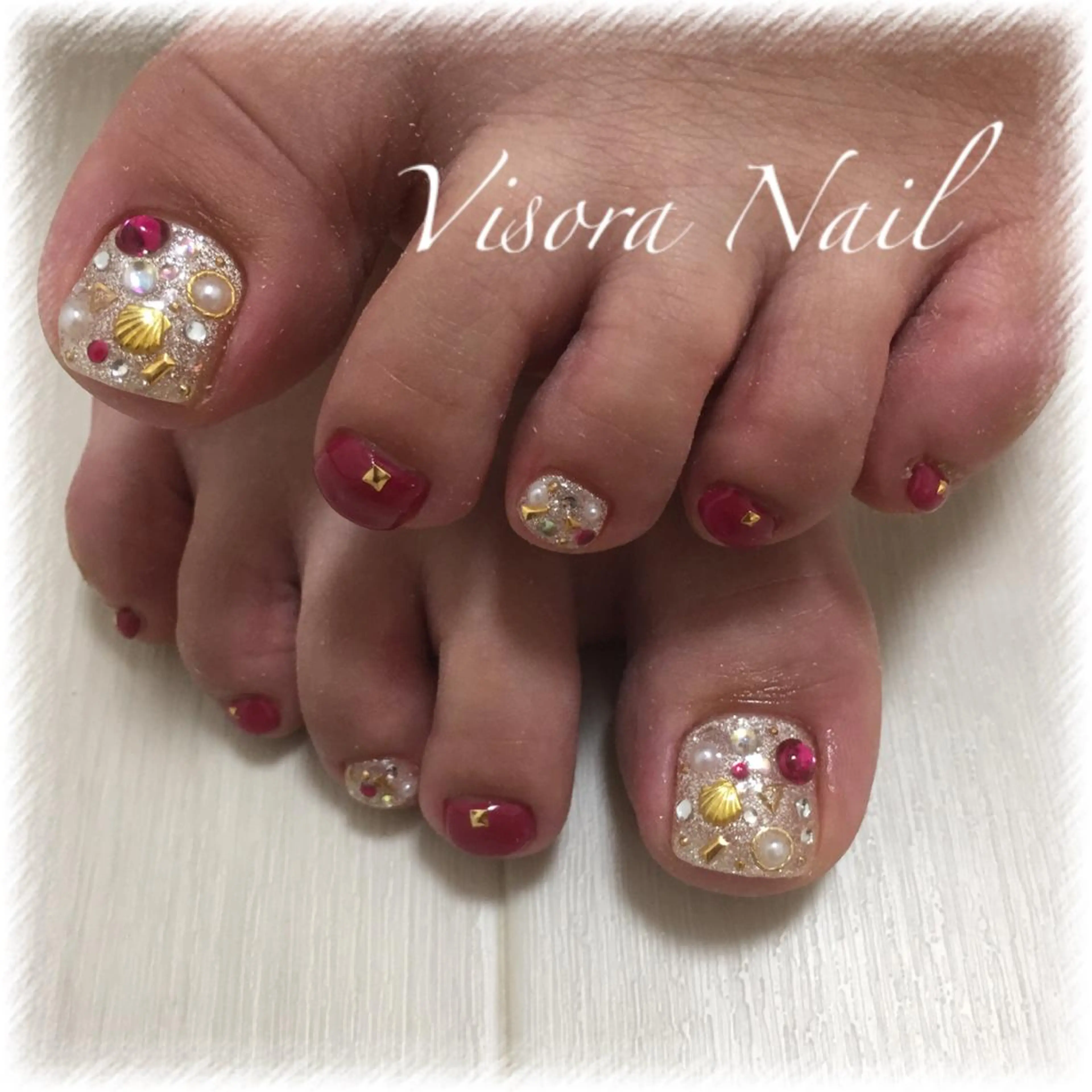 ネイル フットネイル 美SORA ～ｳﾞｨｿﾗ～のネイルデザイン