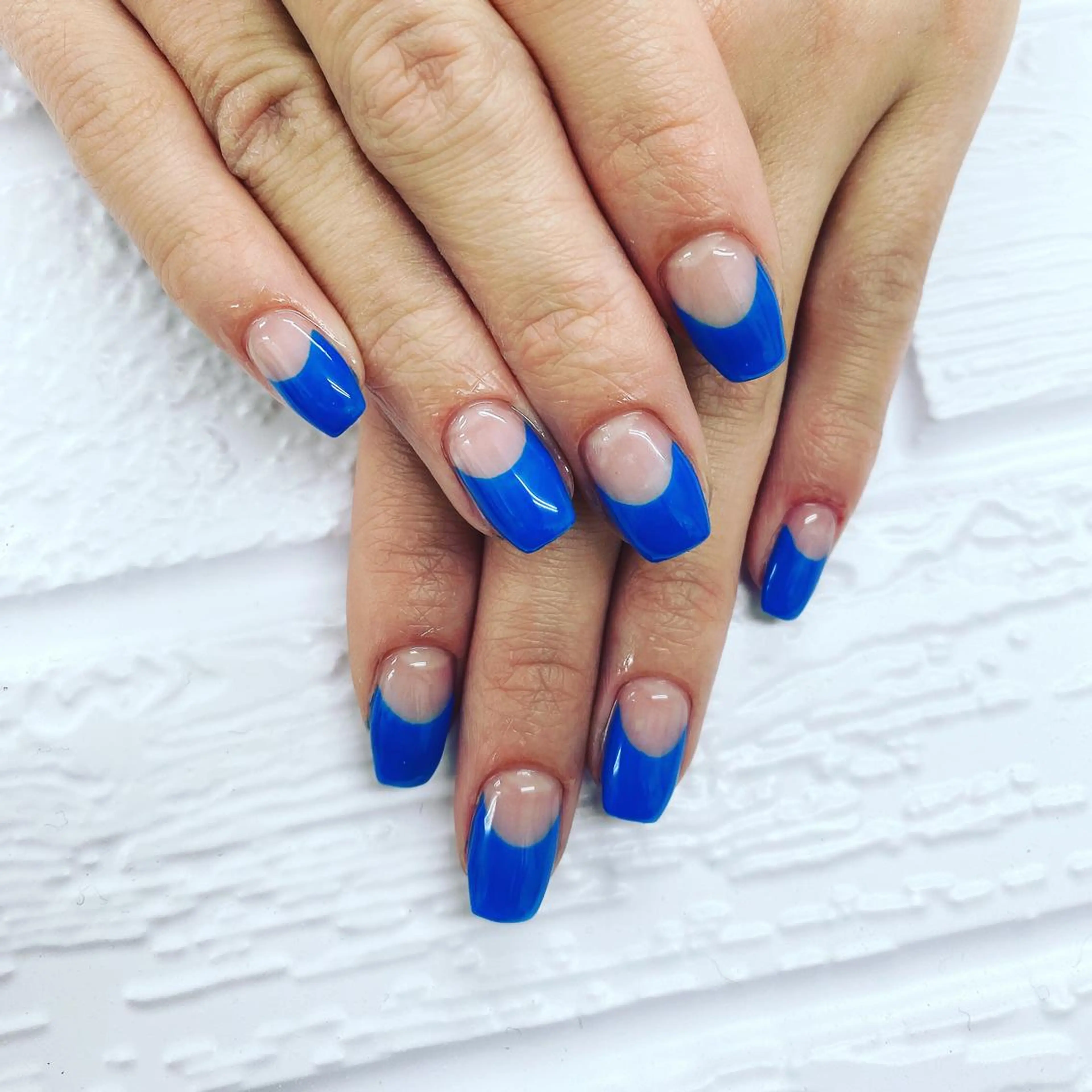 ネイル ブルー ハンドネイル N._._.claw[エヌクロー]所属・N._._. clawのネイルデザイン