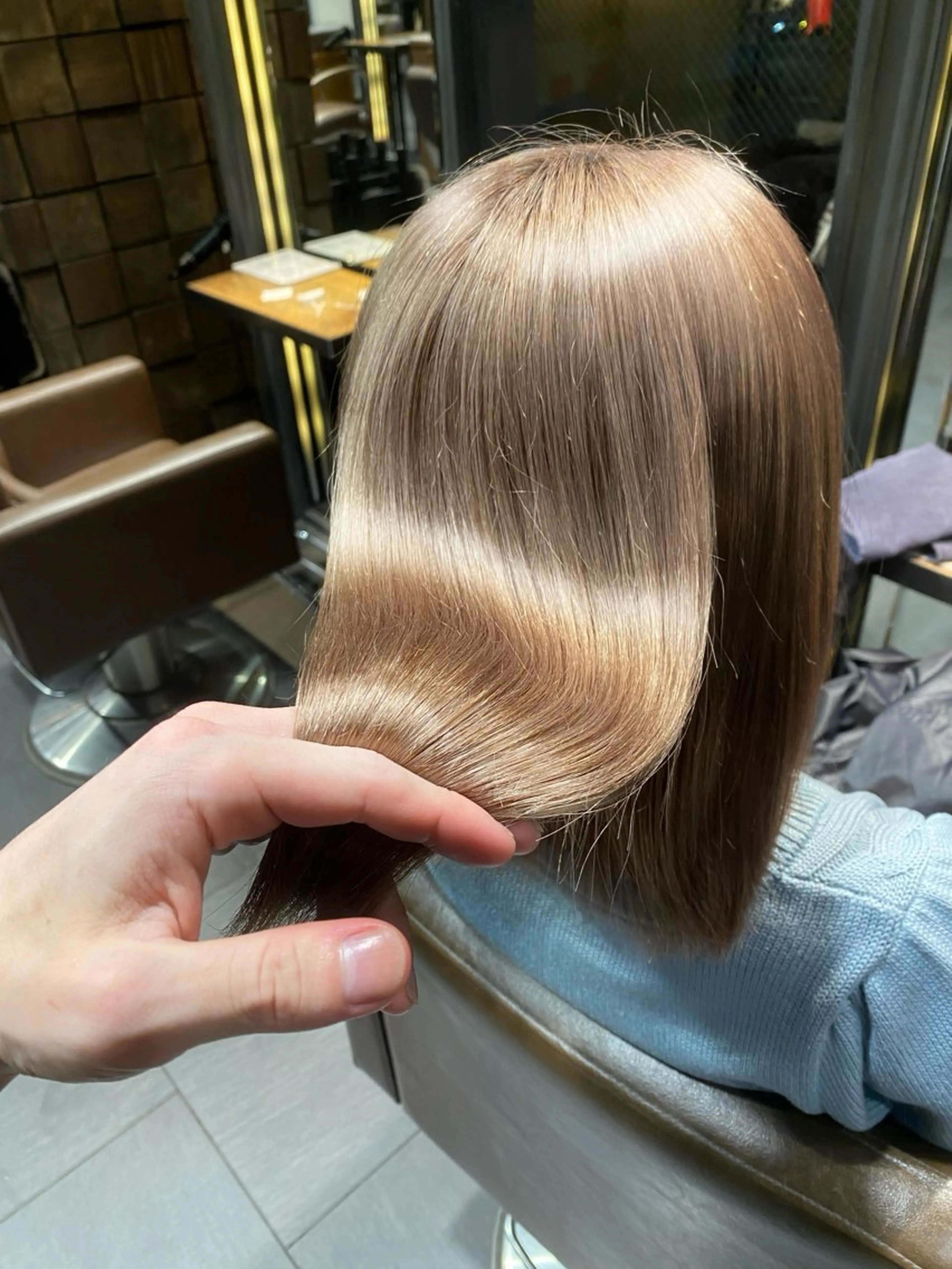 【10月限定】カット＋プラチナケアカラーの写真