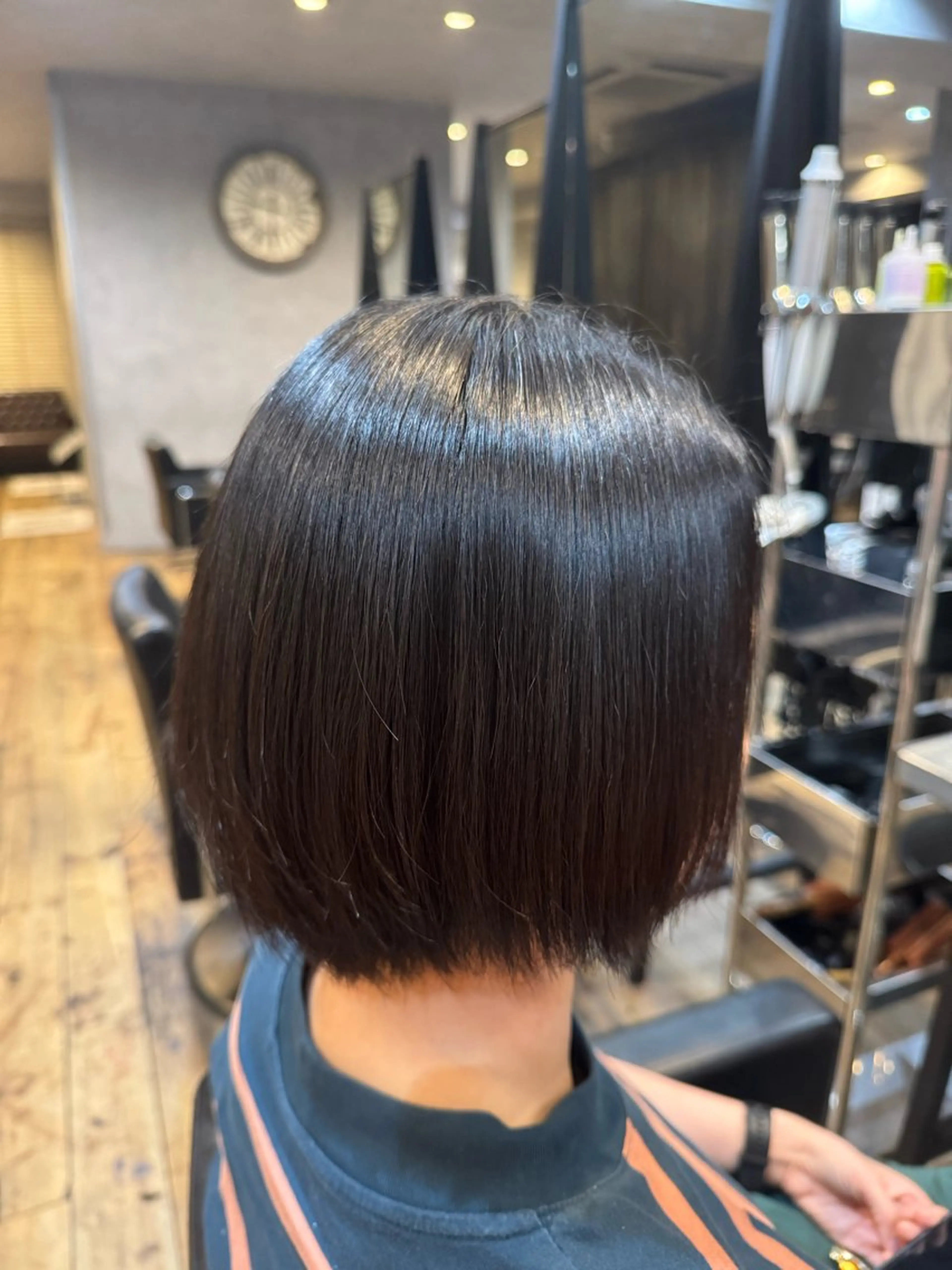縮毛矯正 田中 らん🎀のヘアスタイル