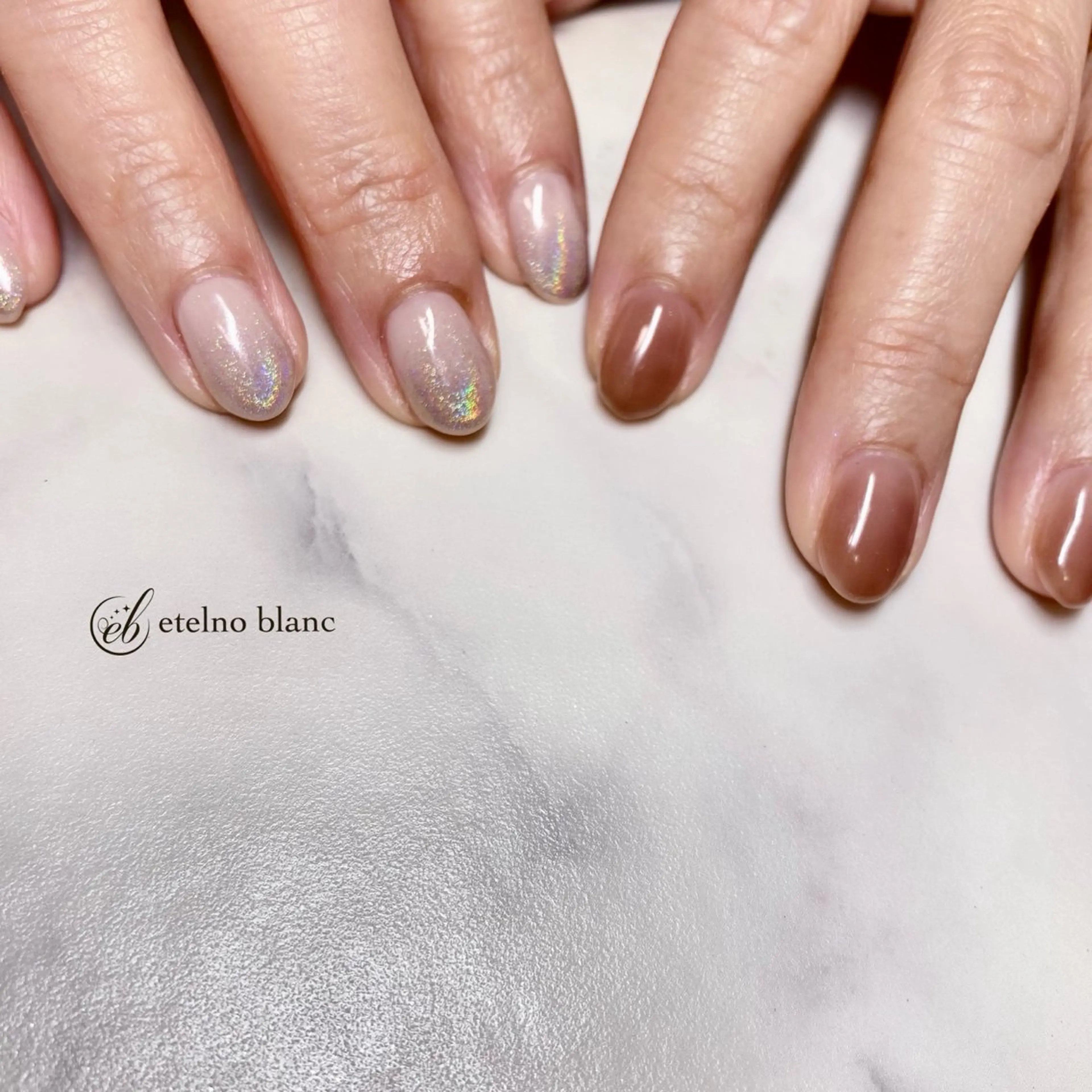 ネイル etelno blanc中目黒のネイルデザイン