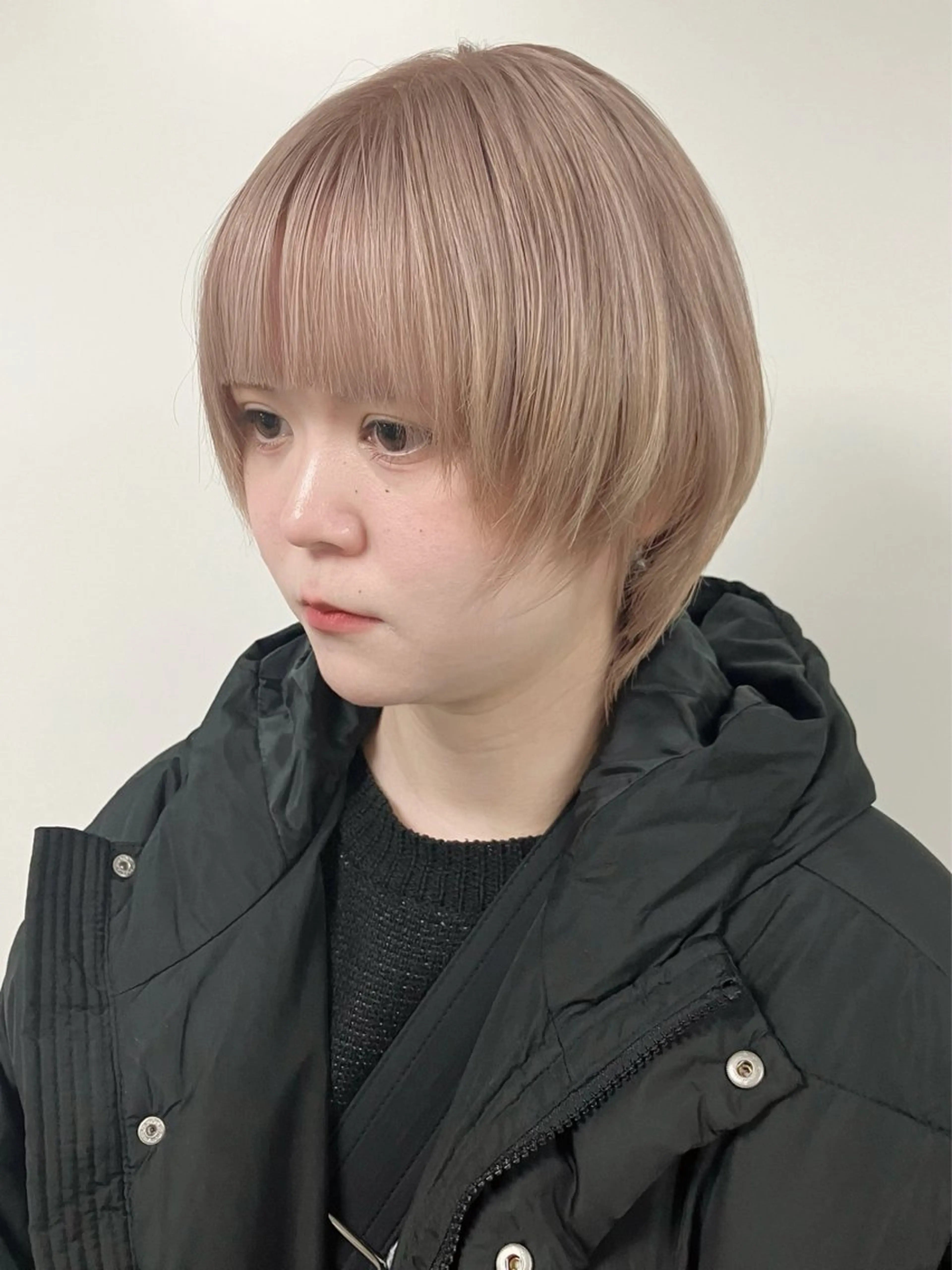 ショート ショートボブ ボブ レイヤーカット 似合わせカット ショートヘア moriofromlondon原宿本店所属・fumikaブリーチ /ウルフのヘアスタイル