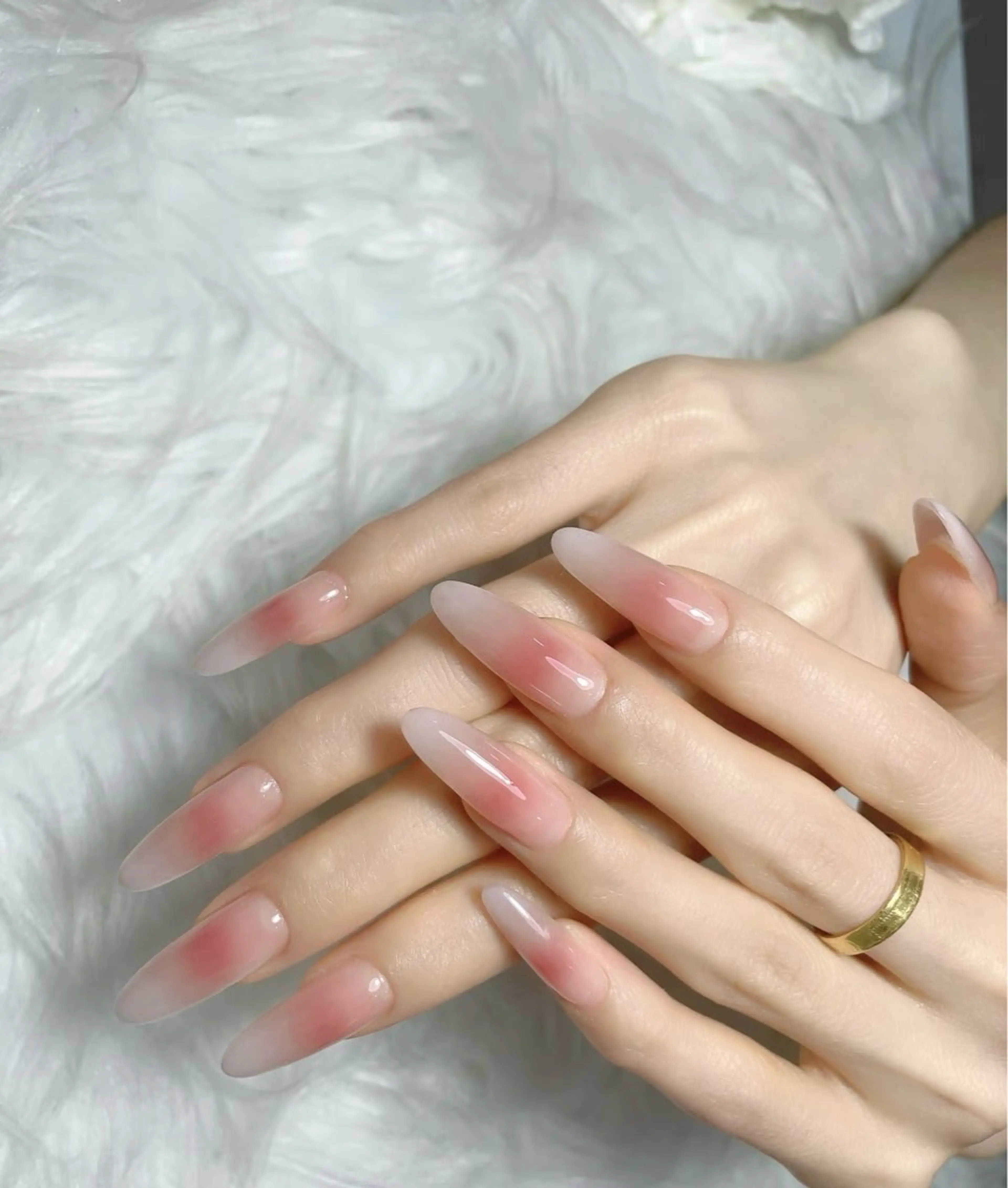 チークネイルの写真