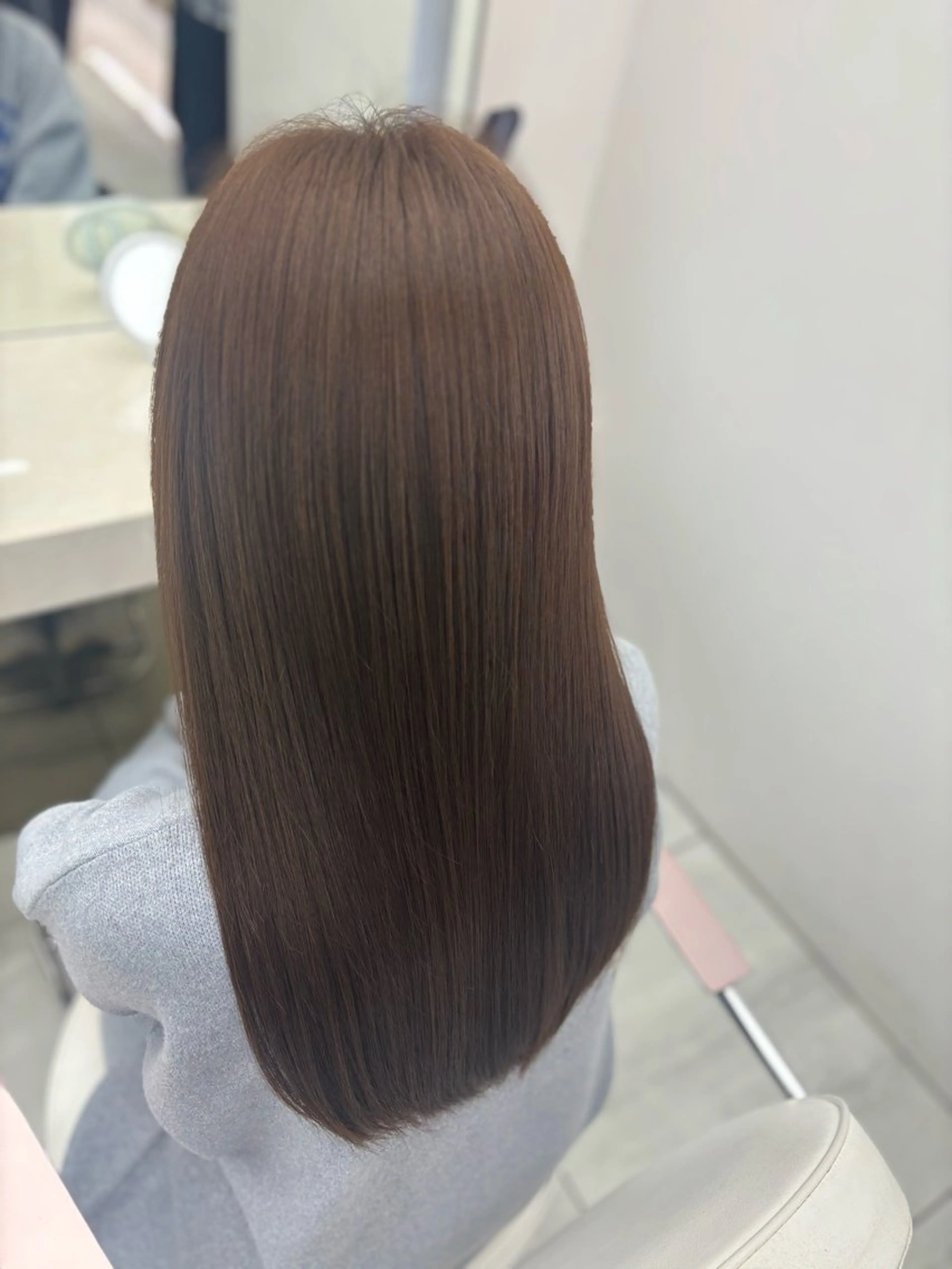 ロング カラー ベージュカラー 春妃🌷.*うる艶 カラー𝜗𝜚銀座のヘアスタイル