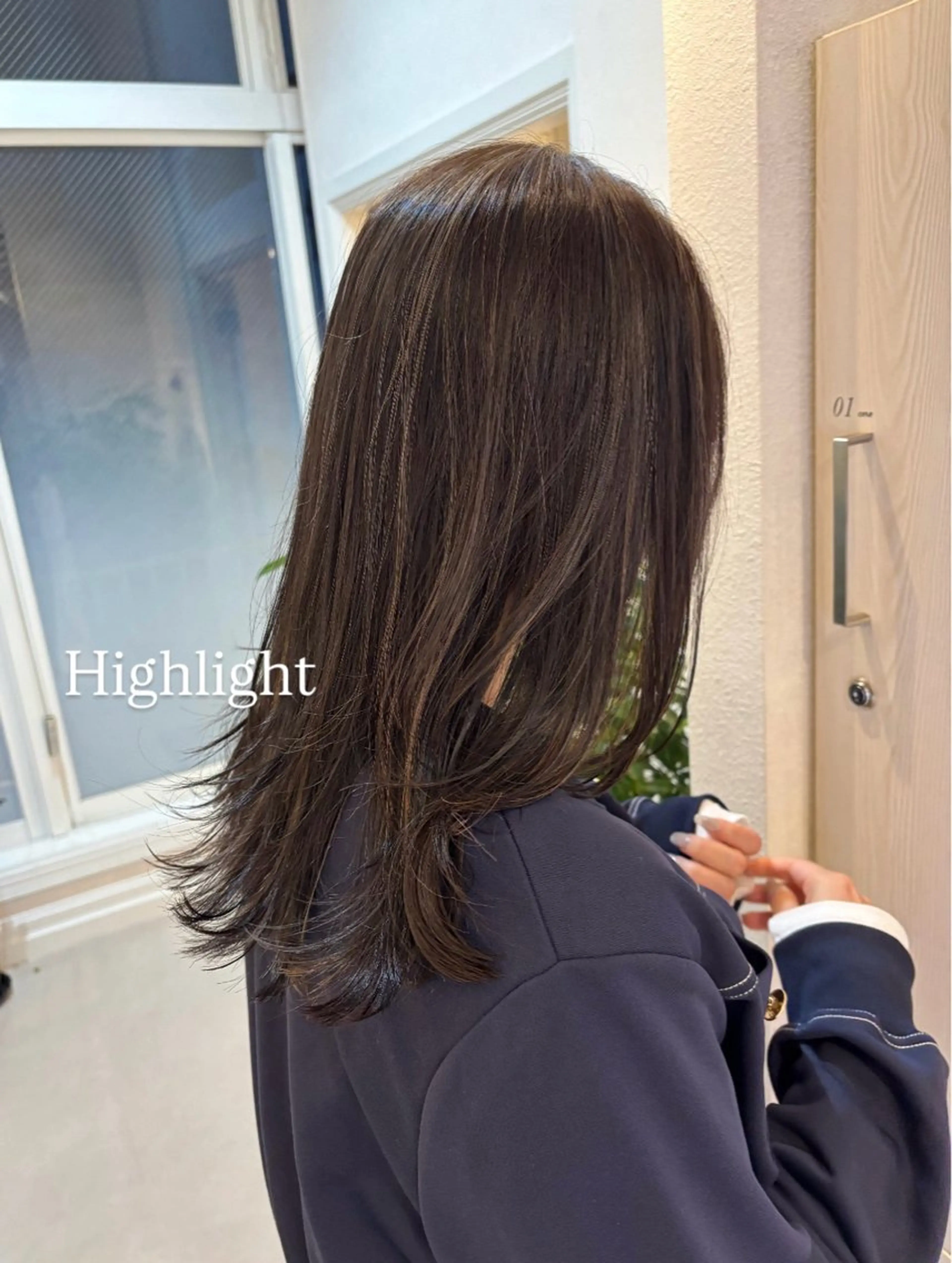 ロング カラー ハイライトカラー ハイライト カット ヘアカラー Rena/大名/ レイヤー/暖色🎀のヘアスタイル