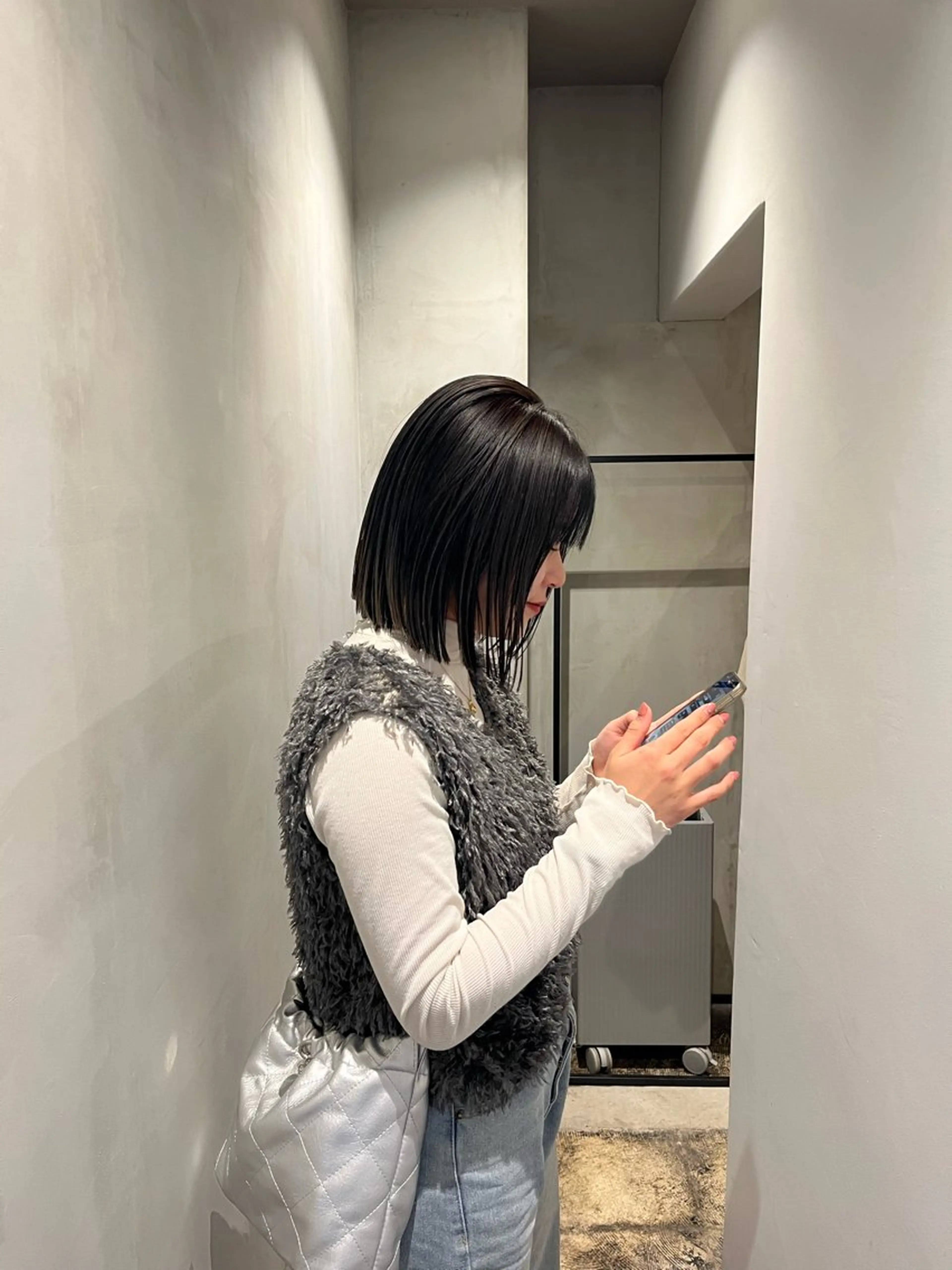 ショート カラー ロエ平尾山荘所属・ショート/ハイライト /平尾/薬院/綜一郎のヘアスタイル