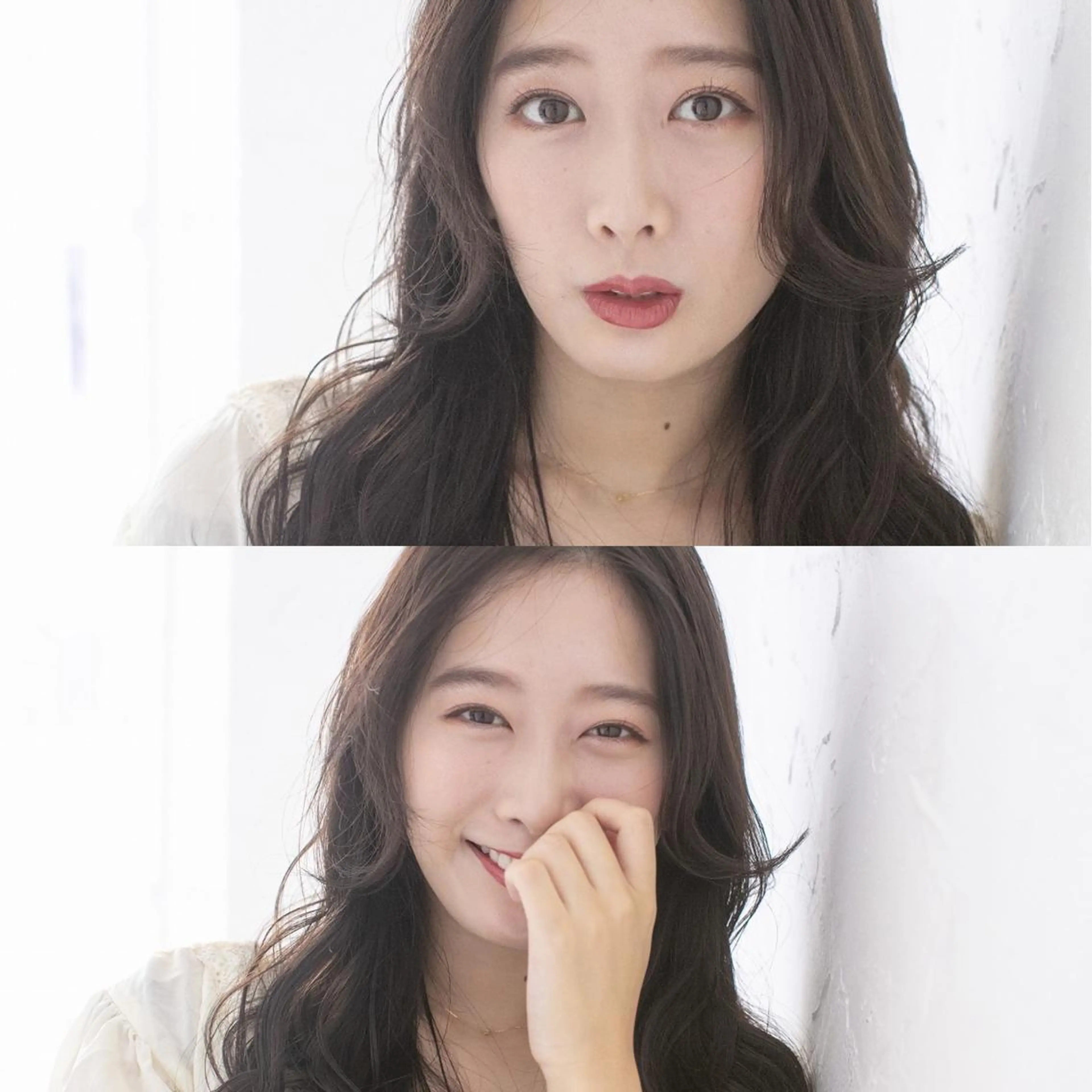 ロング ヘアカラー ♡韓国風ヘア 🐈♡MIHOのヘアスタイル