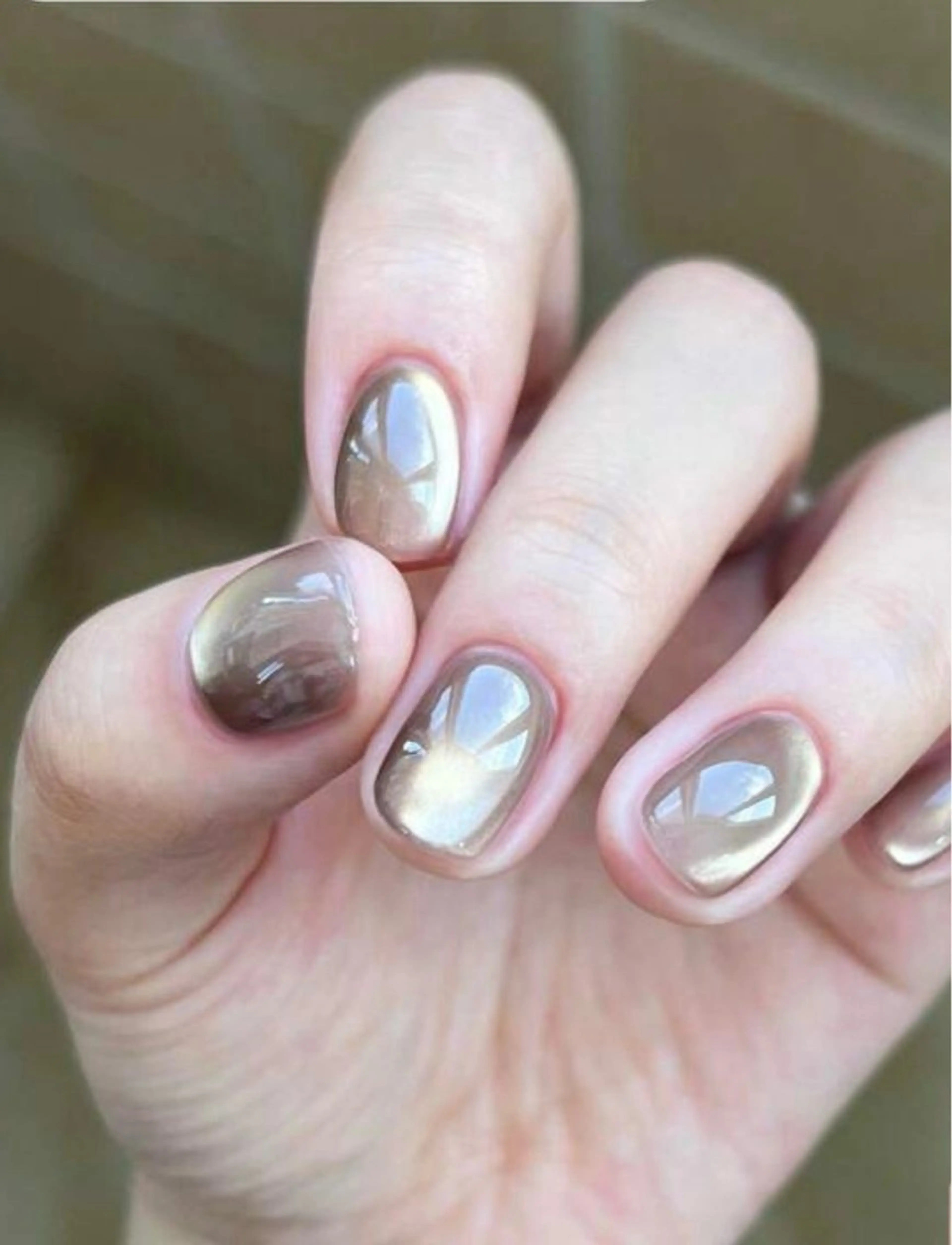 ネイル マグネットネイル ハンドネイル Ribbon nails salon所属・Ribbonnail salonのネイルデザイン