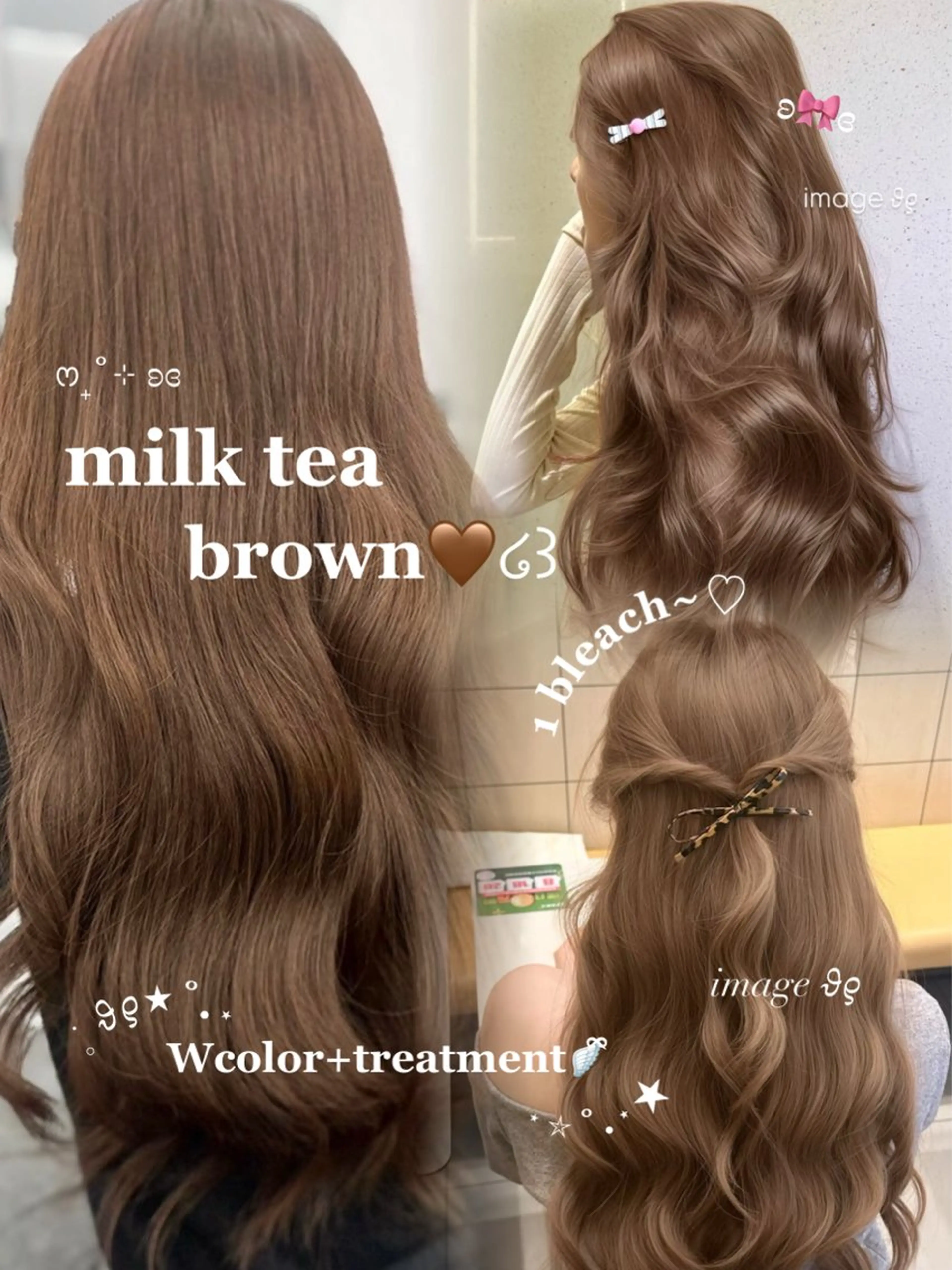 カラー ヘアカラー 透ける透明感カラー 🤍anju🪽ྀིのヘアスタイル