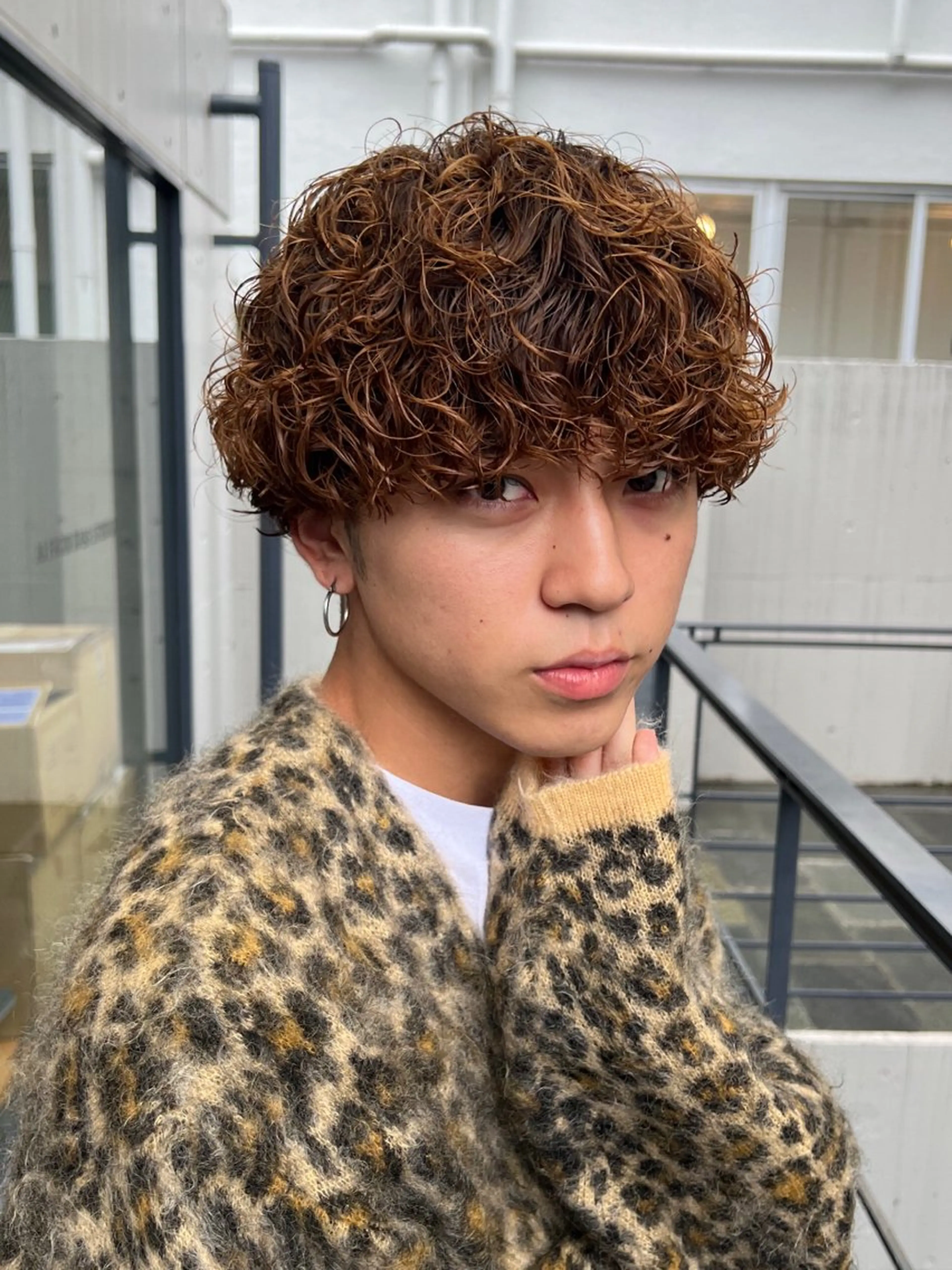 パーマ カット パーマ 山口 ヒロトのヘアスタイル