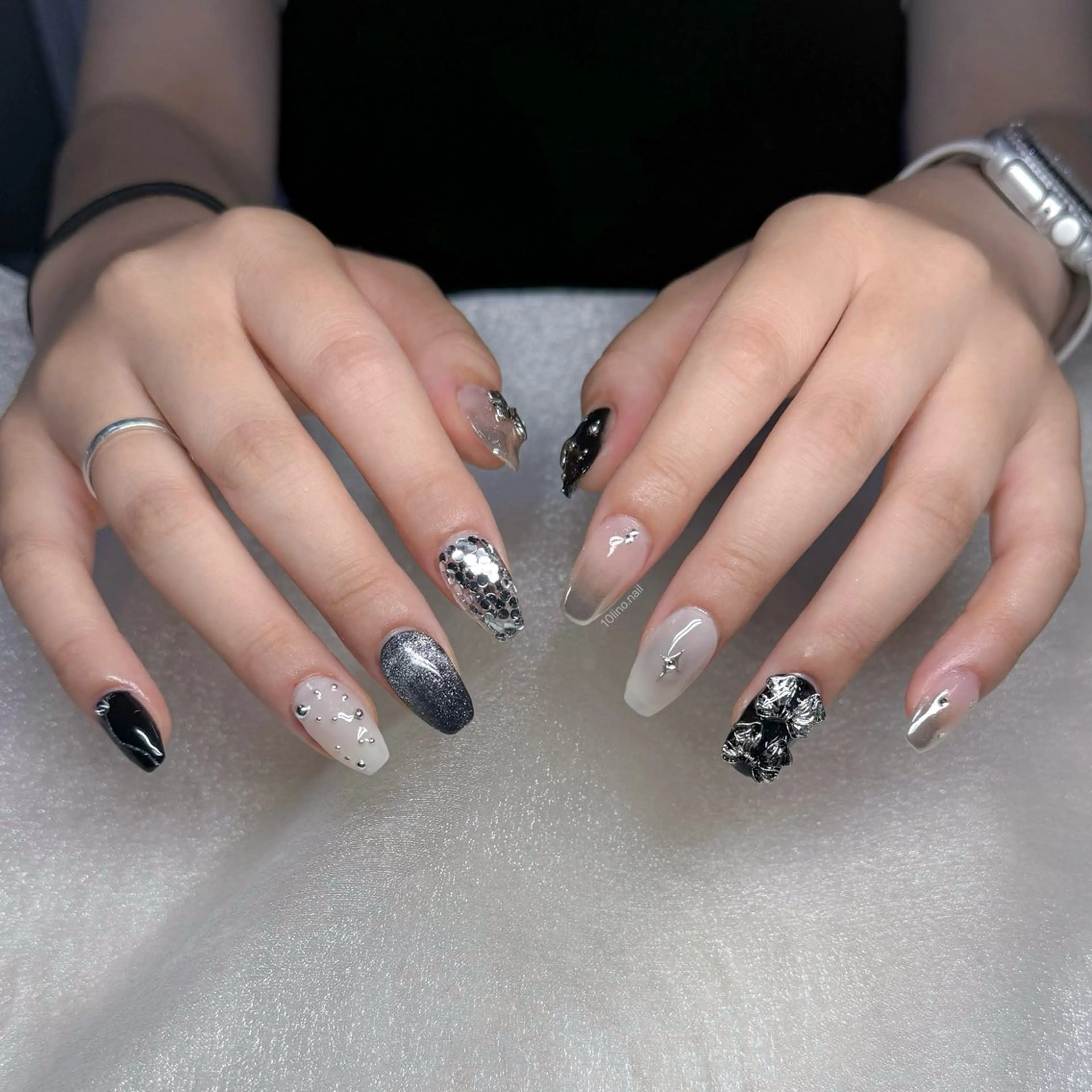 ネイル 韓国ネイル Mネイルbranch所属・Mネイル伏見 【TORINO】のネイルデザイン