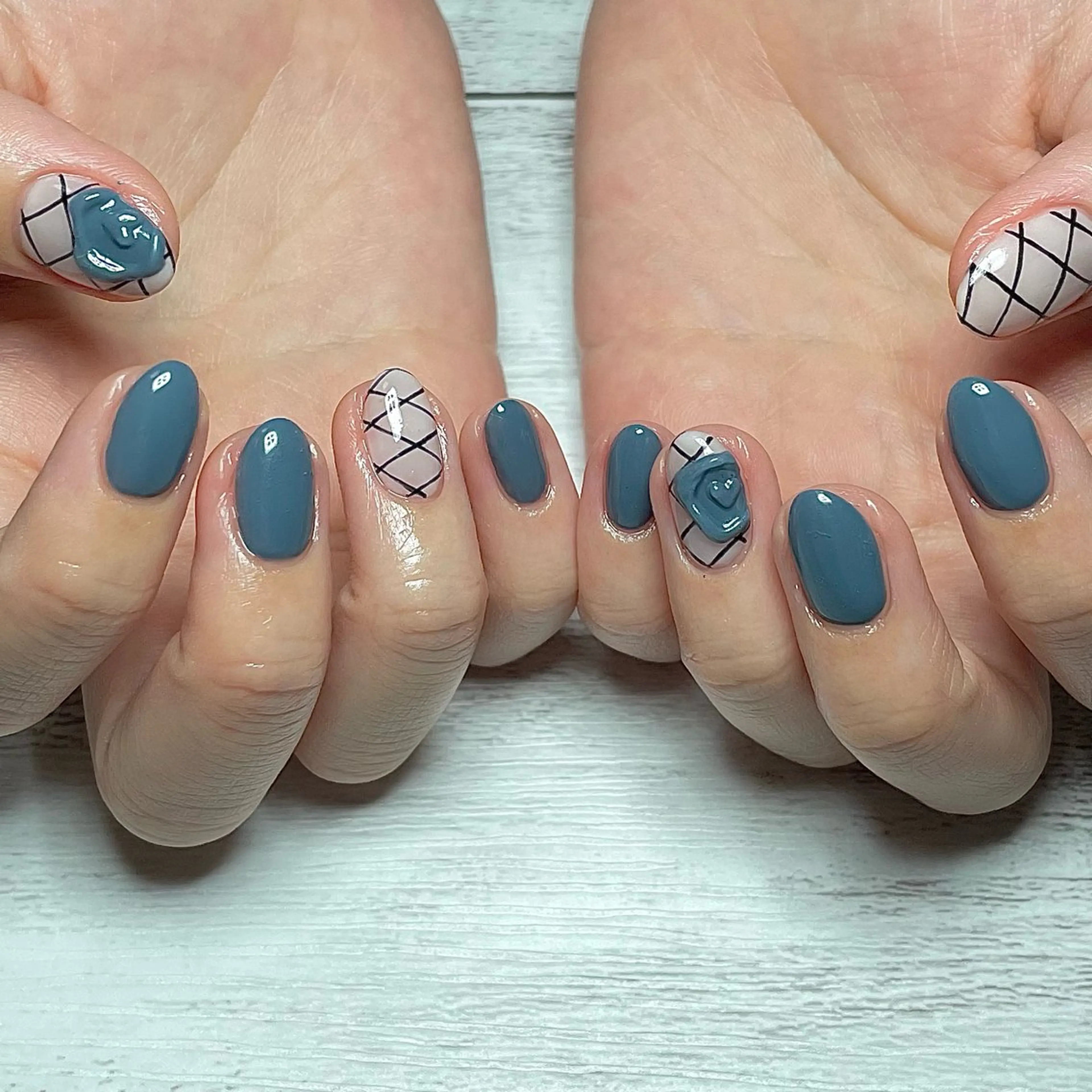 ネイル ハンドネイル Nailsalon BLOOM🌷 山崎のネイルデザイン