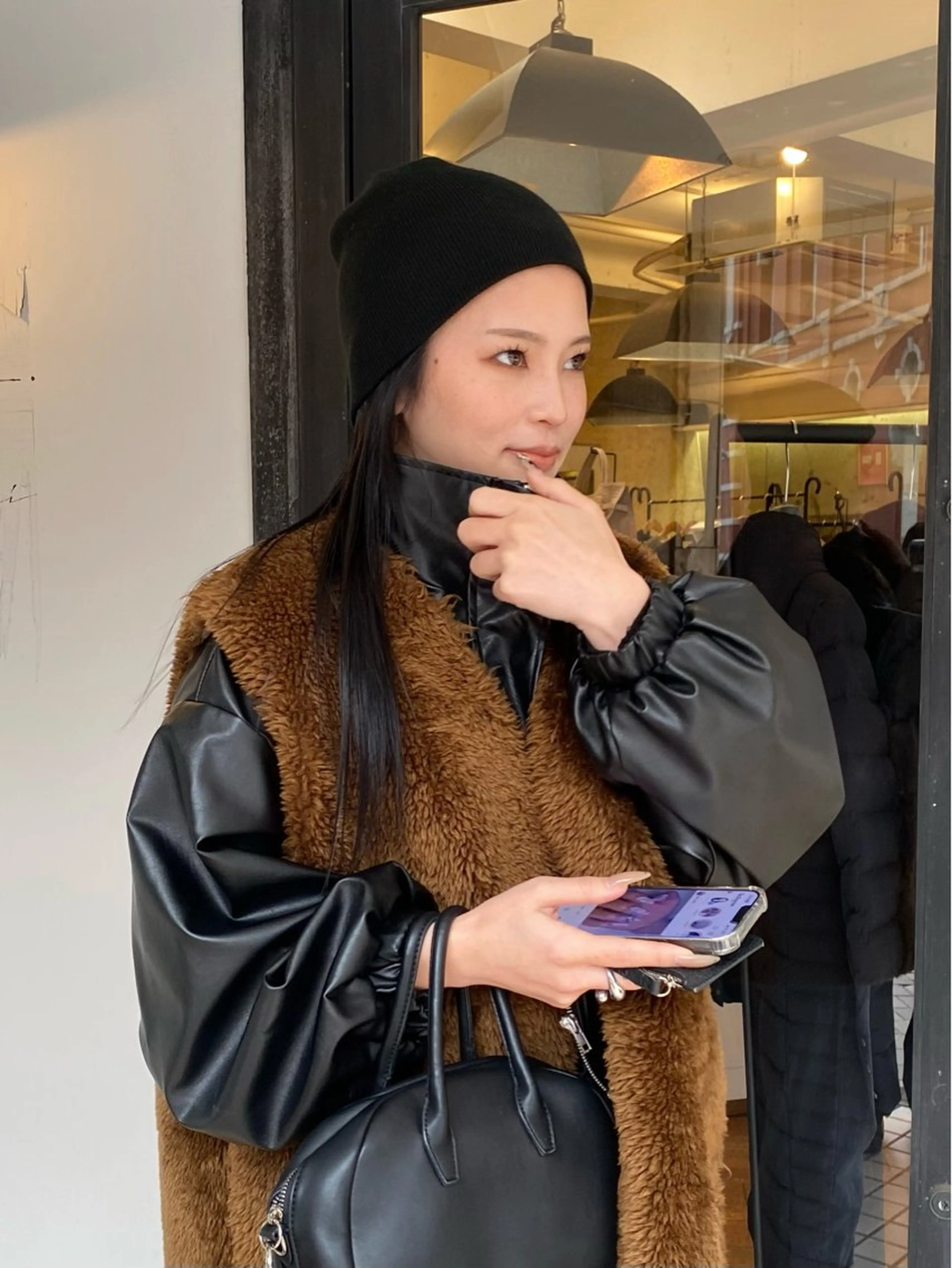 カラー 黒髪 カット ヘアカラー juve.中央町店所属・栗林 流希のヘアスタイル