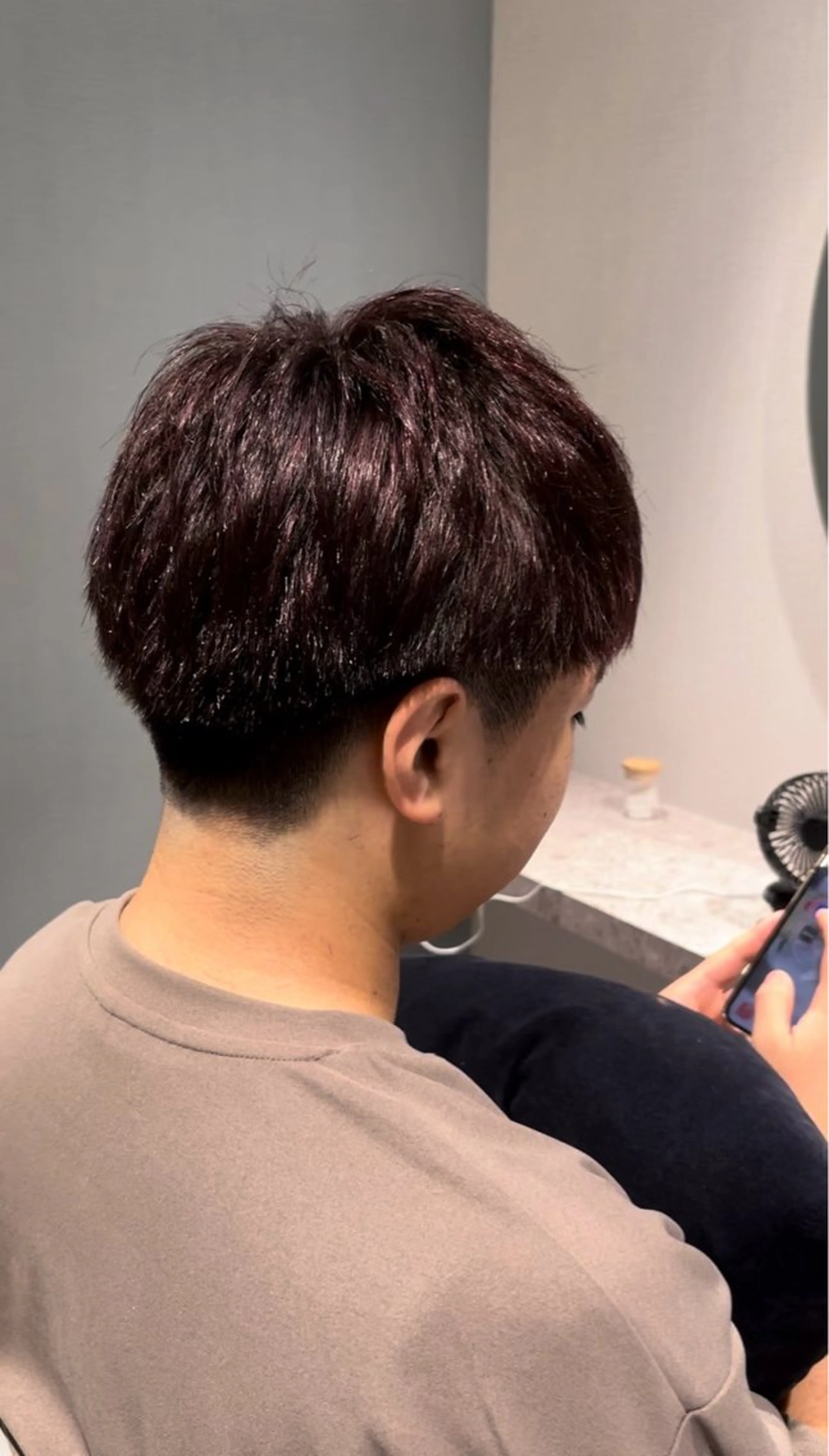メンズ メンズハイライト カット ヘアカラー [amu]kaho /メンズカット🧃のヘアスタイル