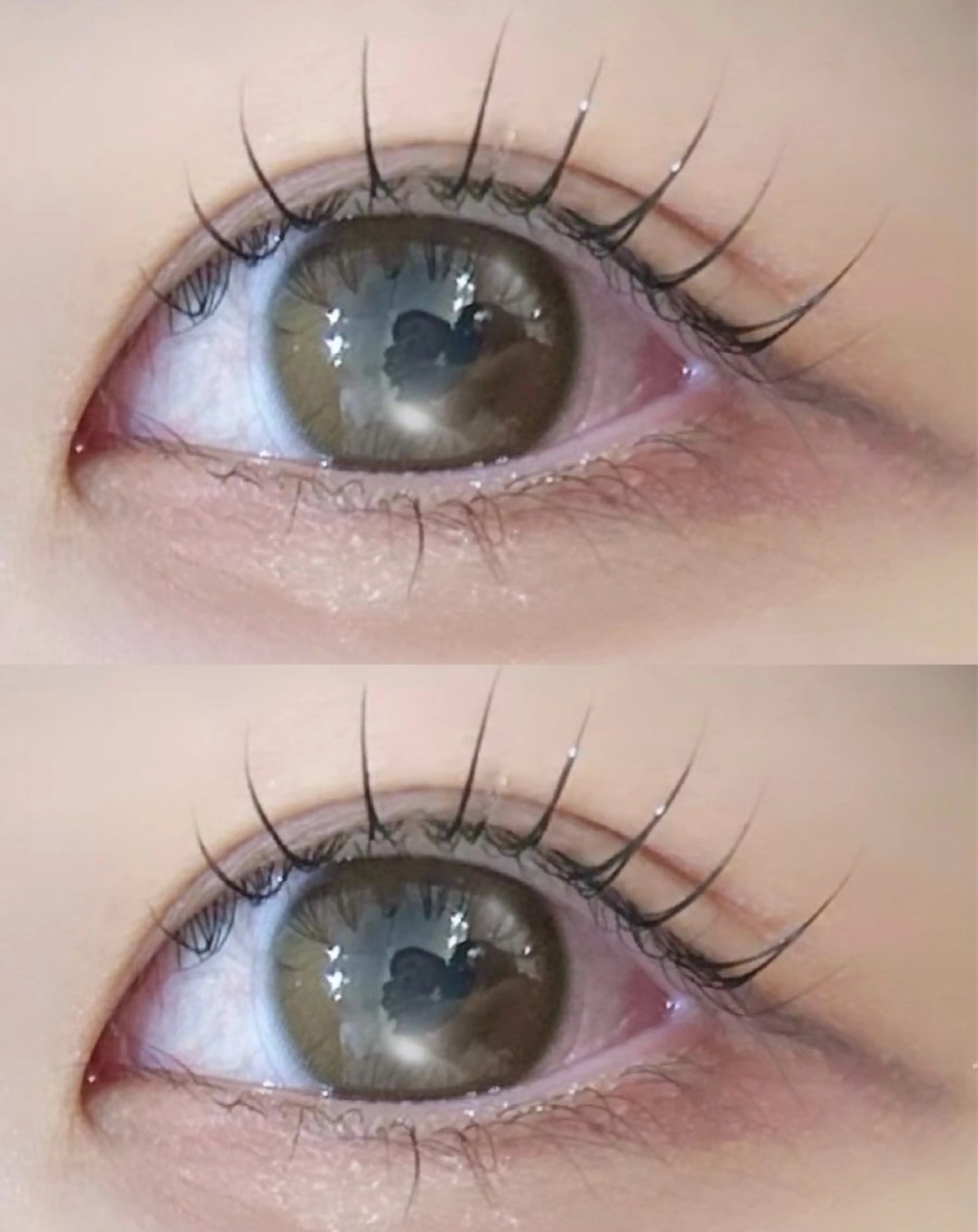 マツエク・マツパ eve🐰束間まつ毛 /透明感カラーのマツエク・マツパデザイン