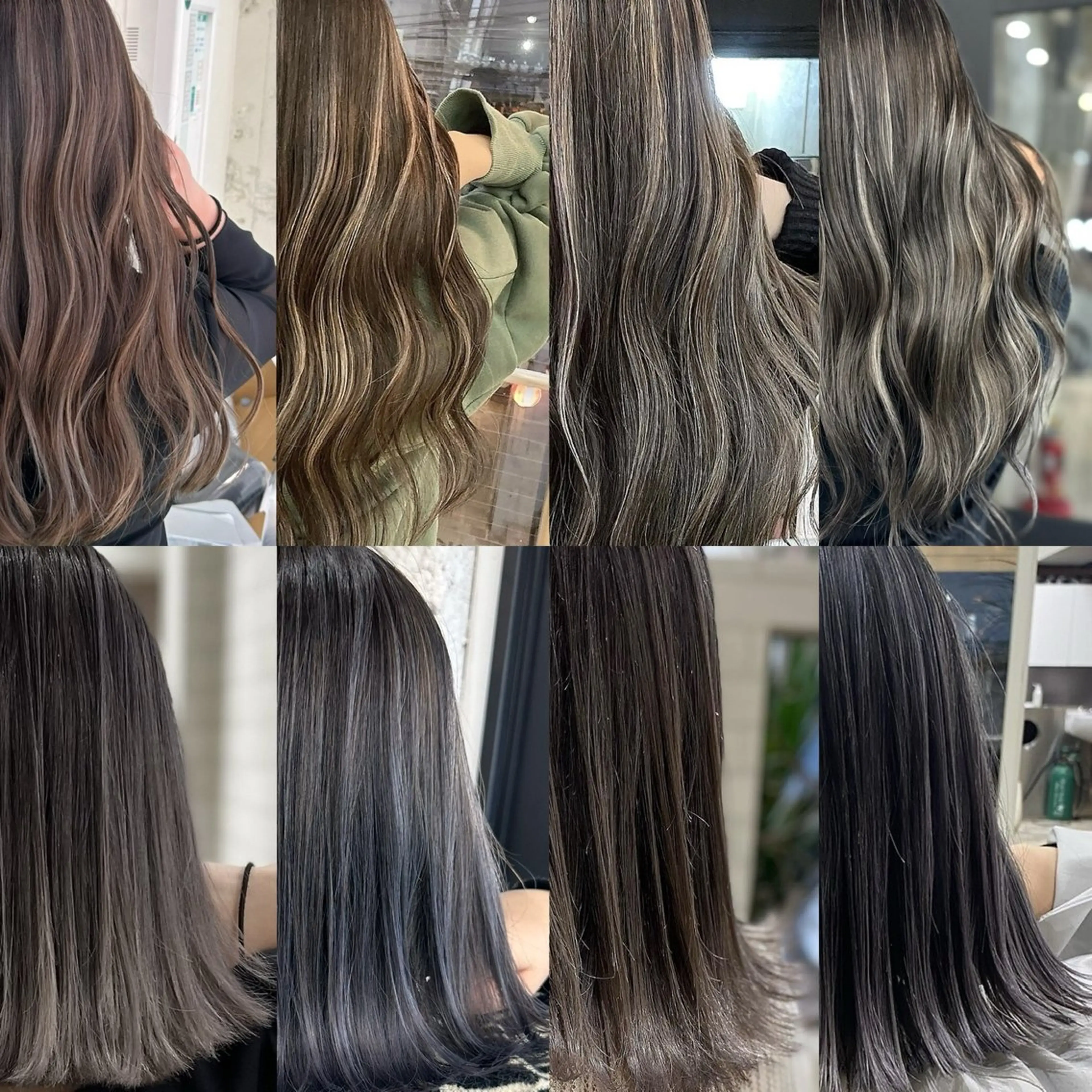 ロング カラー ヘアアレンジ カット 久米 治仁のヘアスタイル