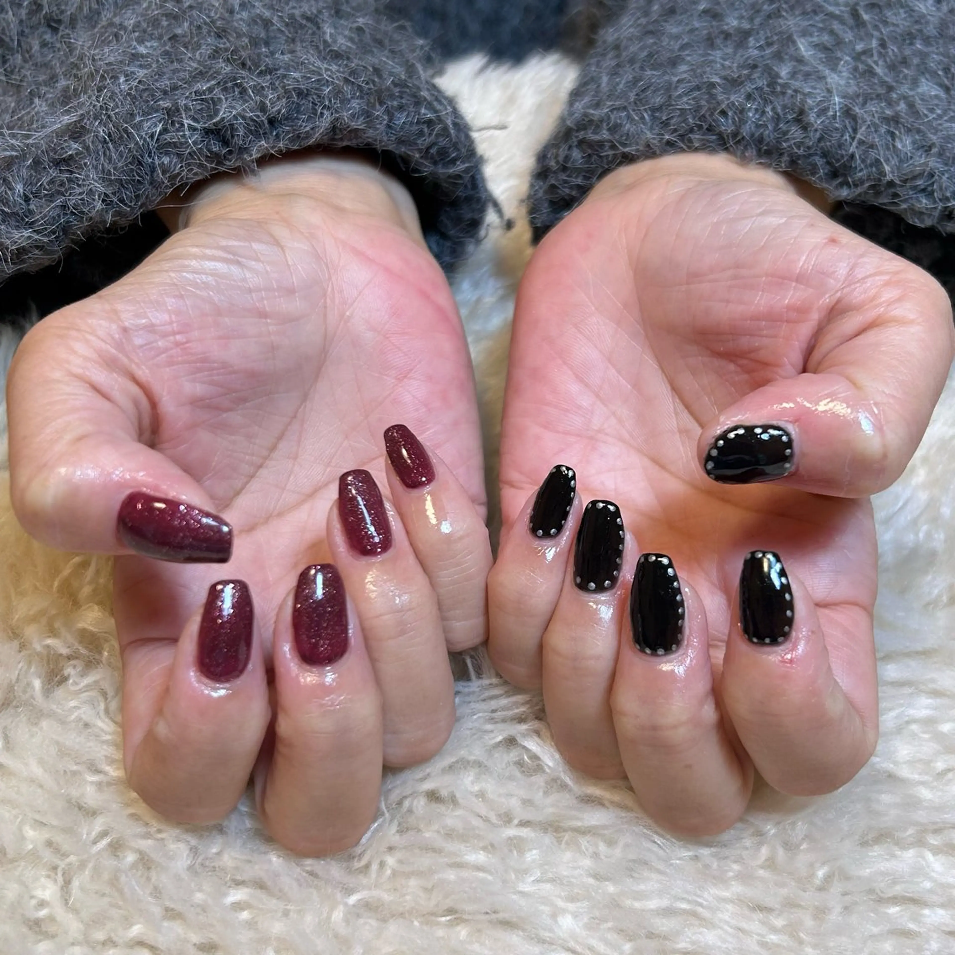 ネイル ボルドー nailsalon kiii'sのネイルデザイン