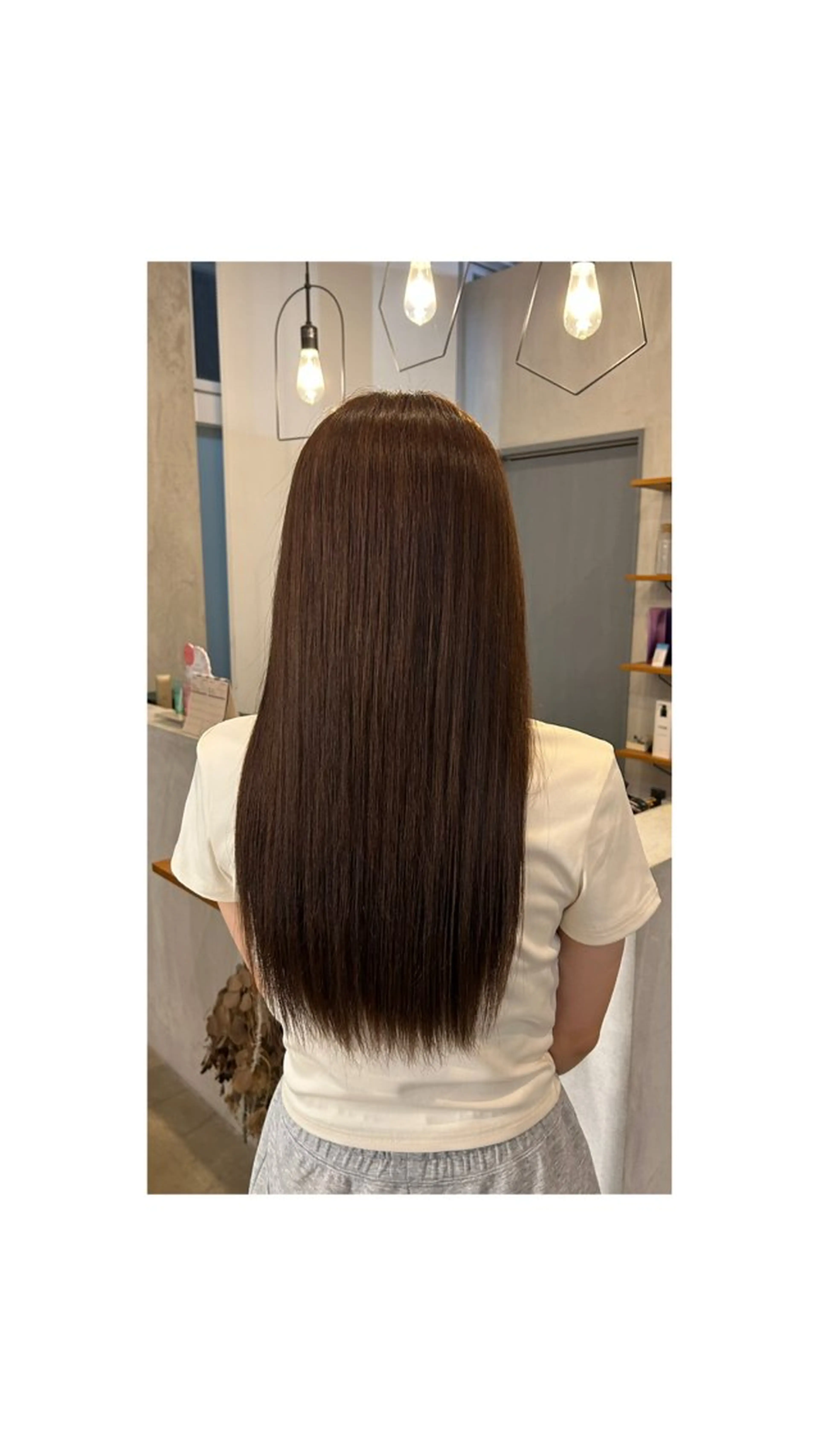 ロング ヘアカラー 長谷川 楓恋のヘアスタイル