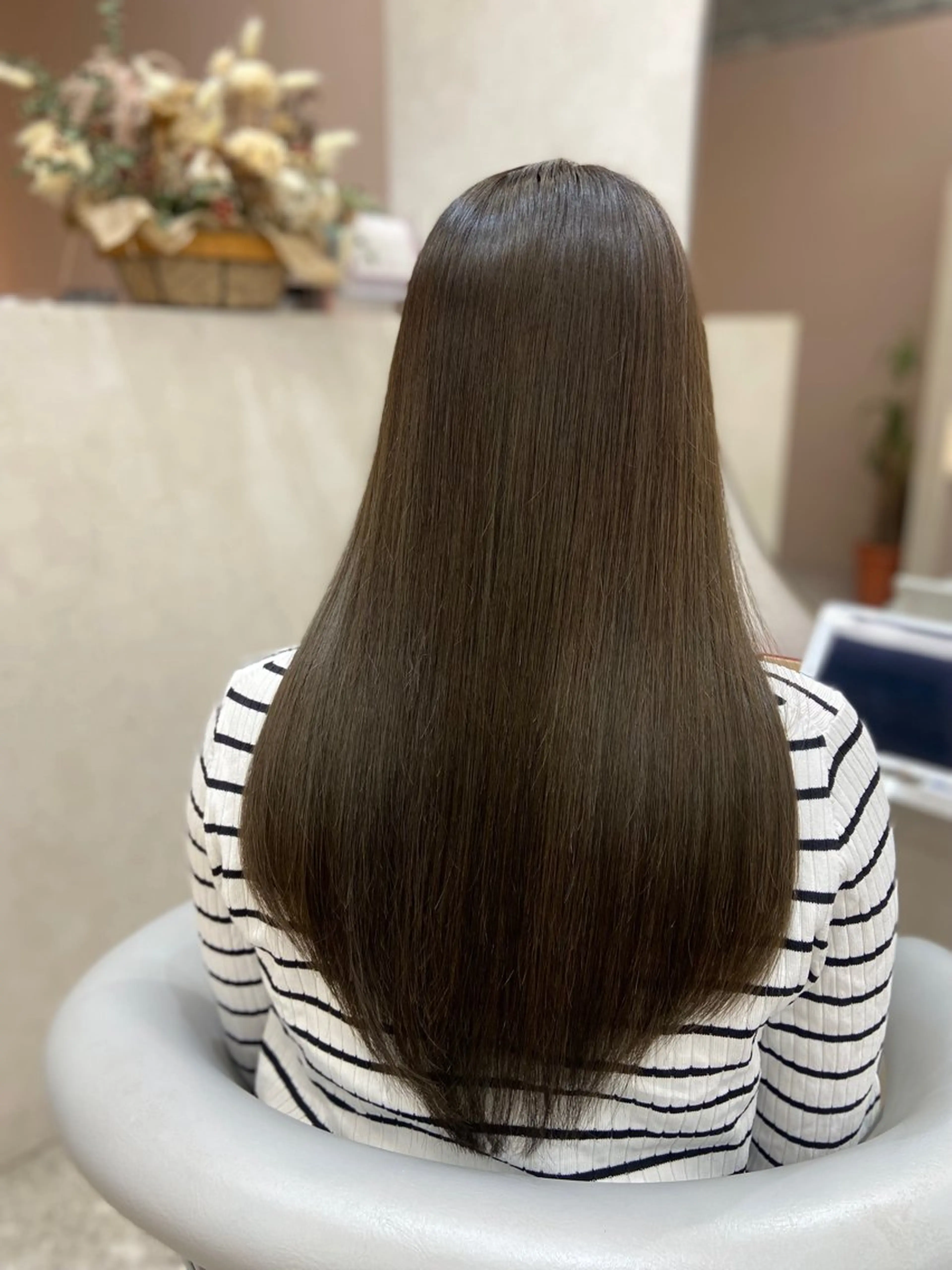 ロング カラー 新宿/韓国ヘア 中明度カラー/かやのヘアスタイル