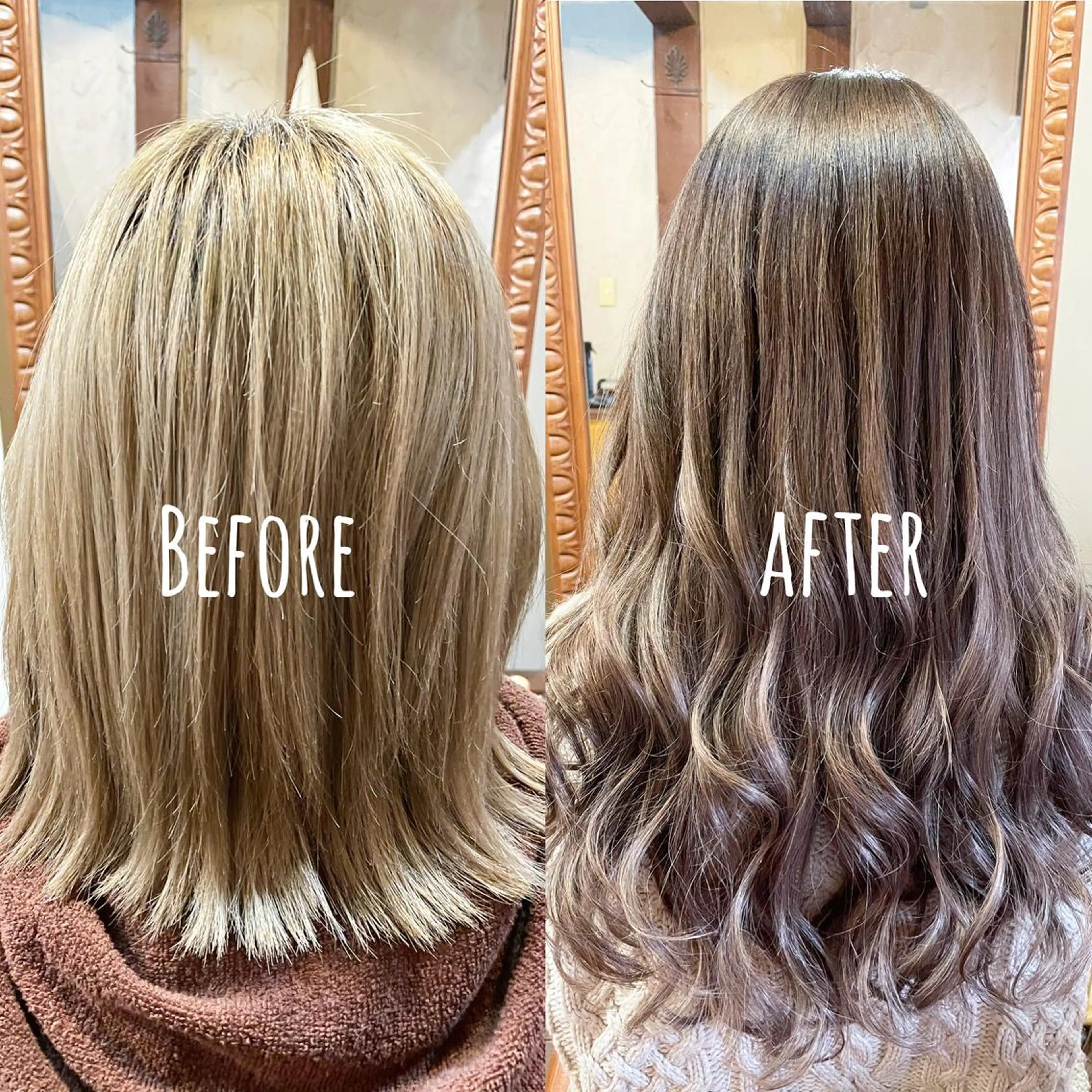 ロング シールエクステ エクステ カット ヘアカラー エクステ ReHyd BEAUTÉ salon&store 心斎橋店所属・❤️MASAKO❤️ 🌸🩷エクステ🩷のヘアスタイル