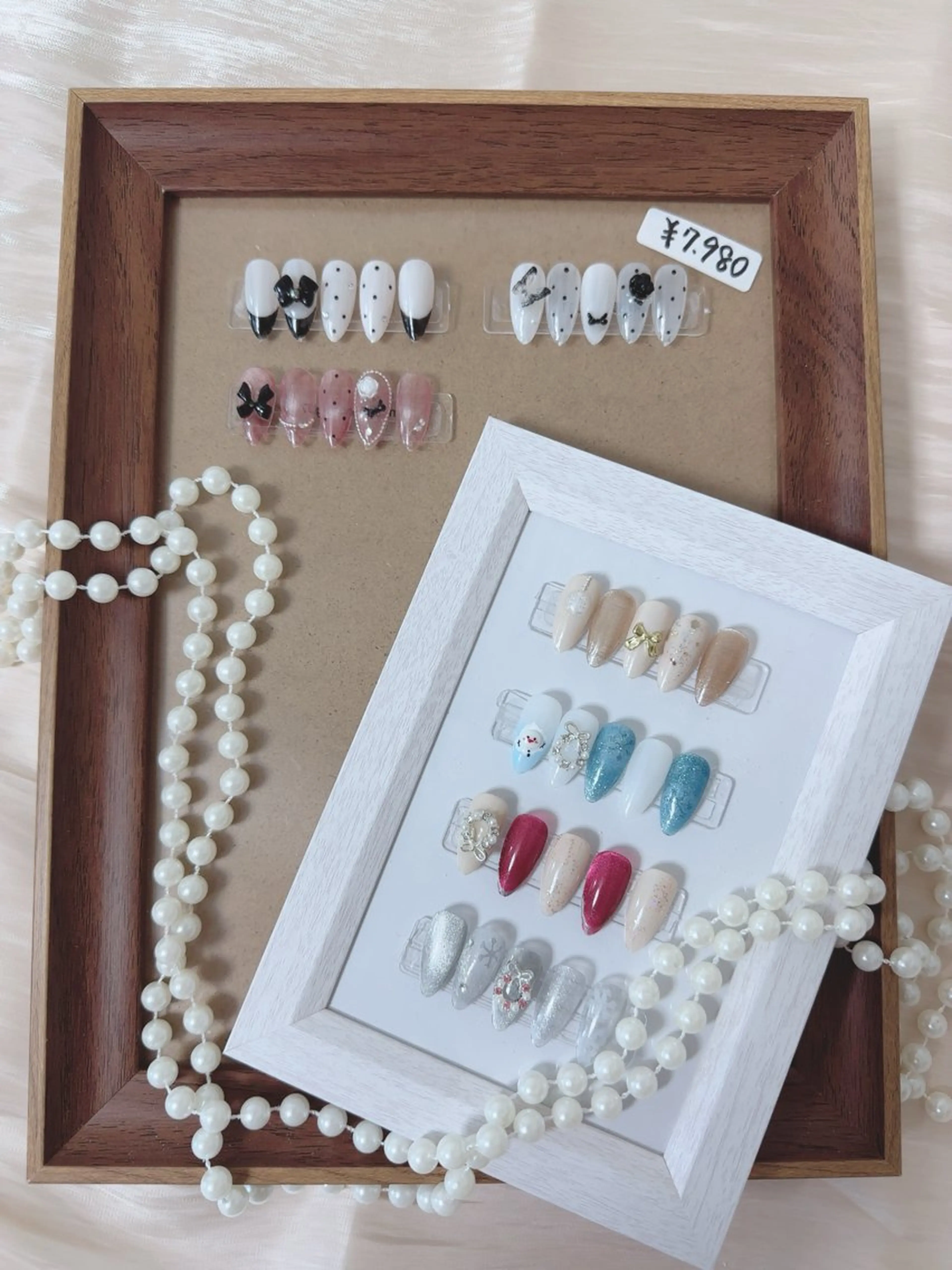 ネイル ハンドネイル kao nail マグネット/長さだしのネイルデザイン