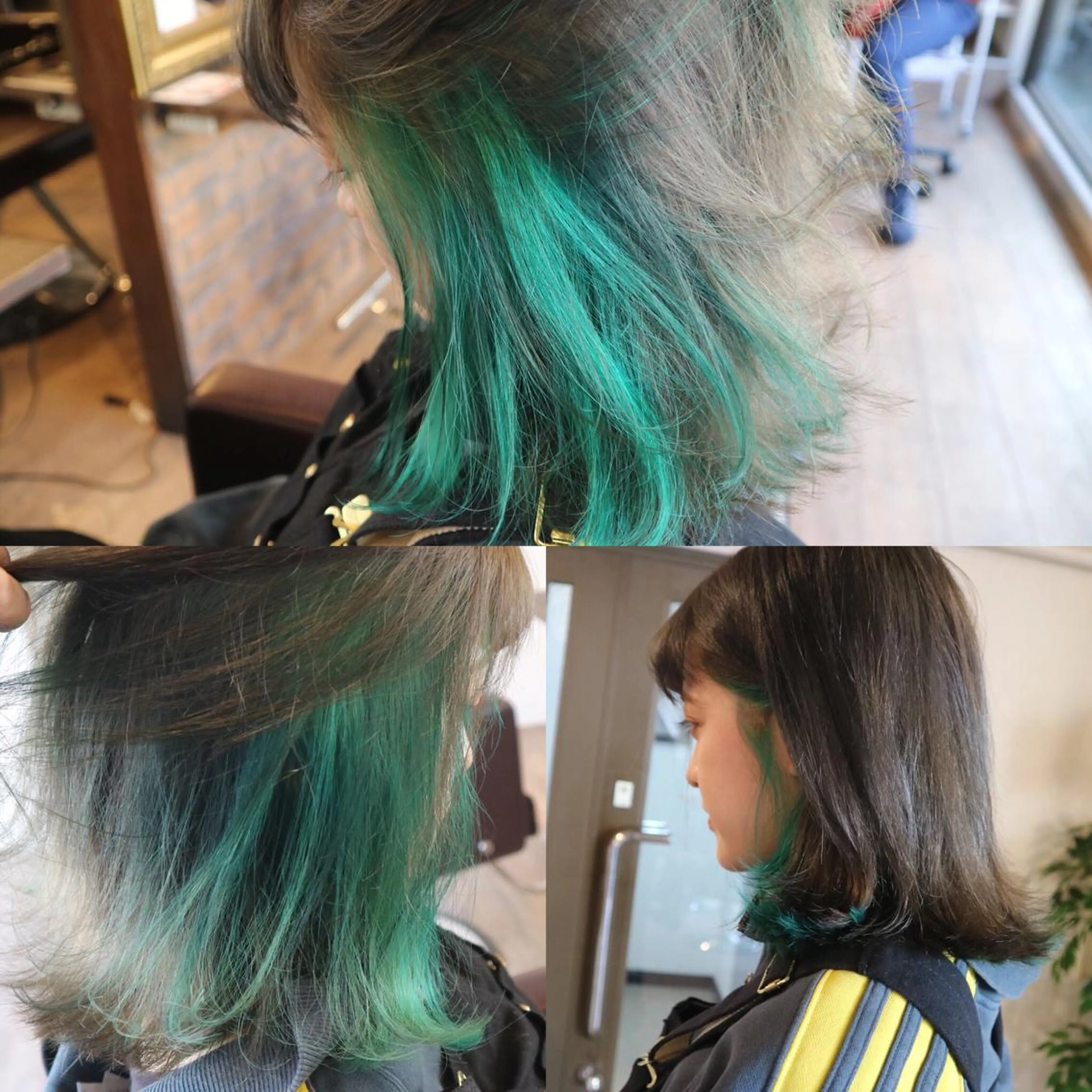 ショート カラー ブリーチ JIL BLAN 京都のヘアスタイル