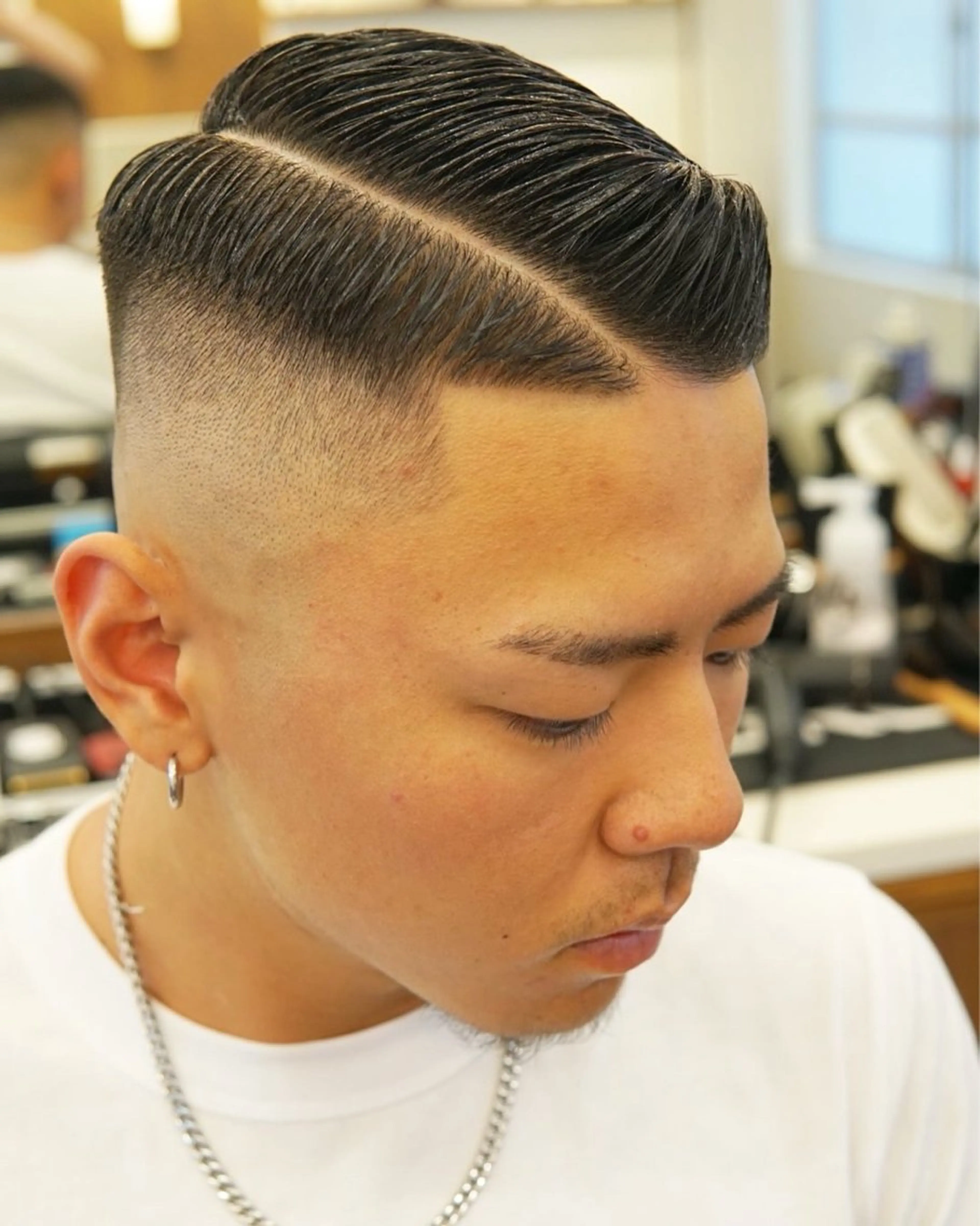 ショート メンズ フェードカット THE CHOP SHOP HARAJUKU所属・竹内 亮太のヘアスタイル