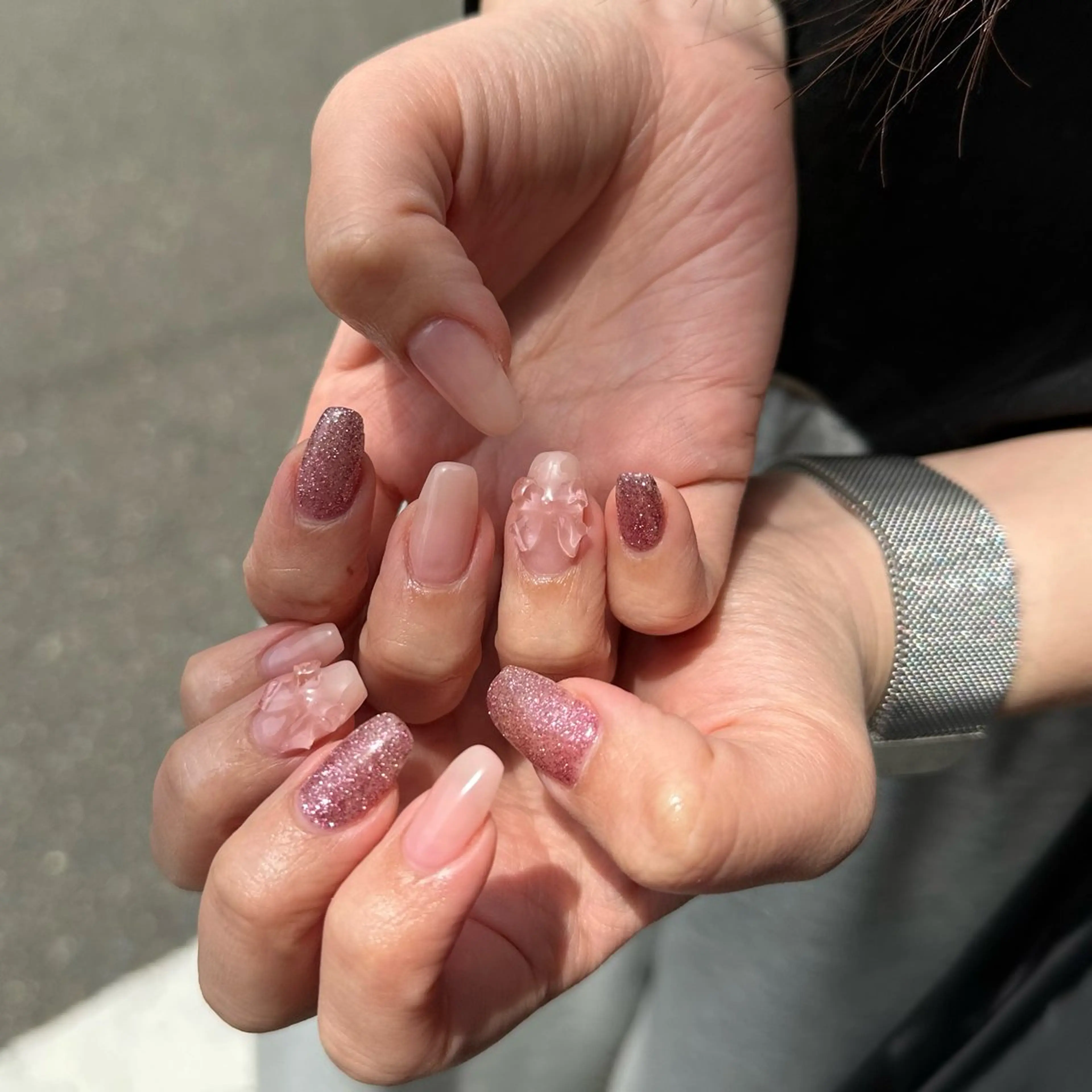 ネイル ハンドネイル addition スタッフ　Maikoのネイルデザイン