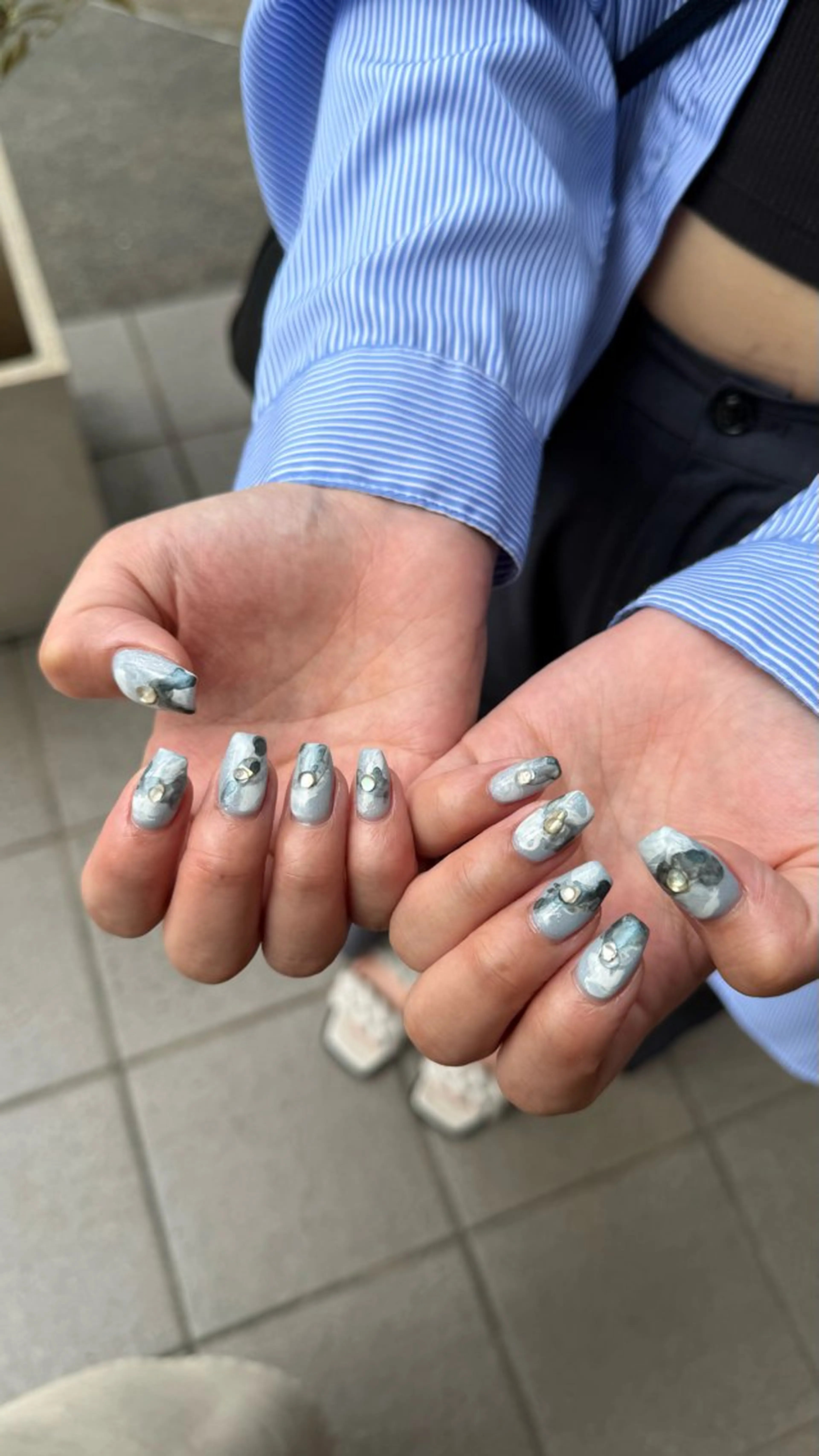 ネイル ハンドネイル nailscue hinonのネイルデザイン