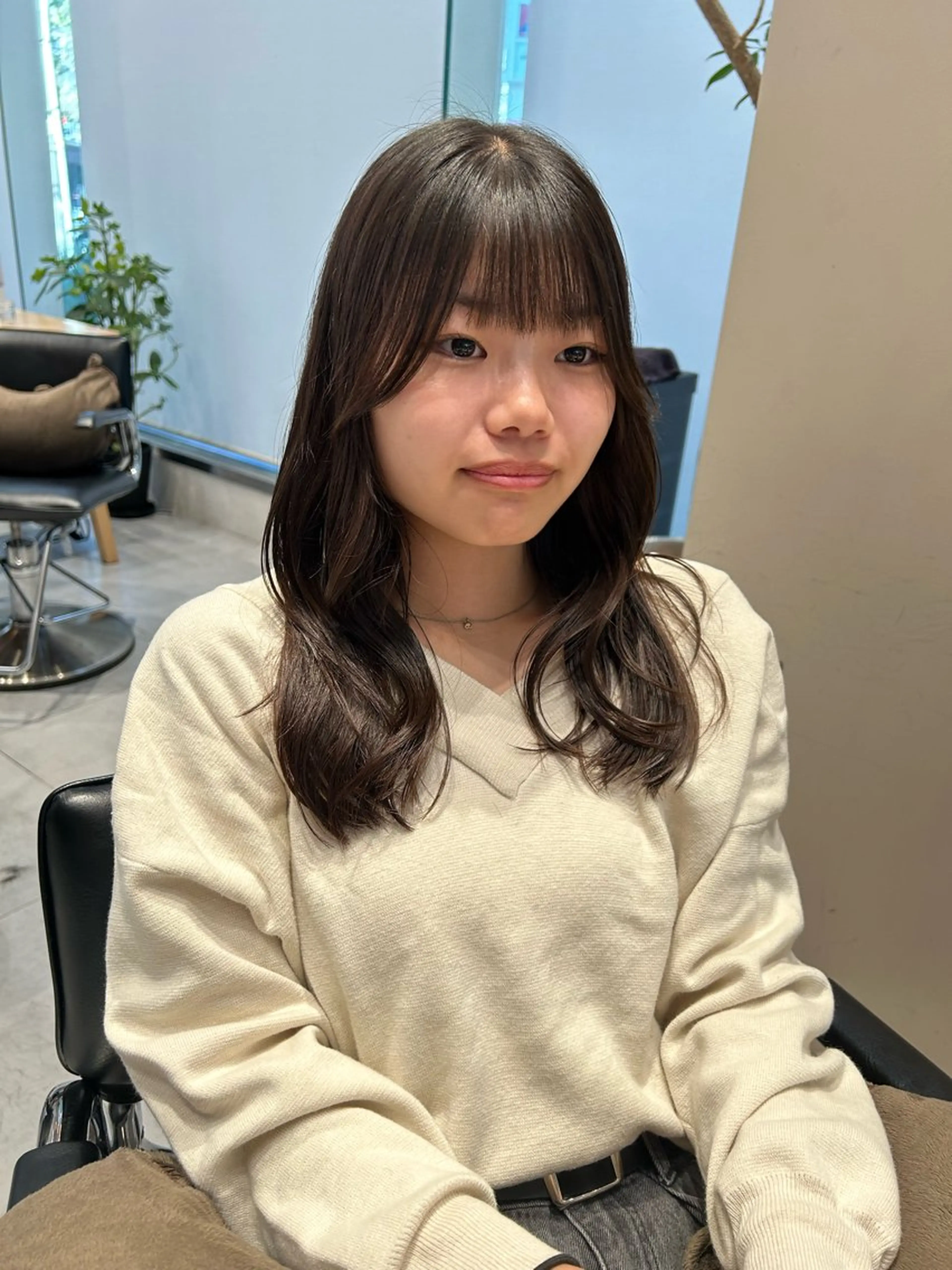 ロング 風香🪼レイヤー /透明感カラーのヘアスタイル