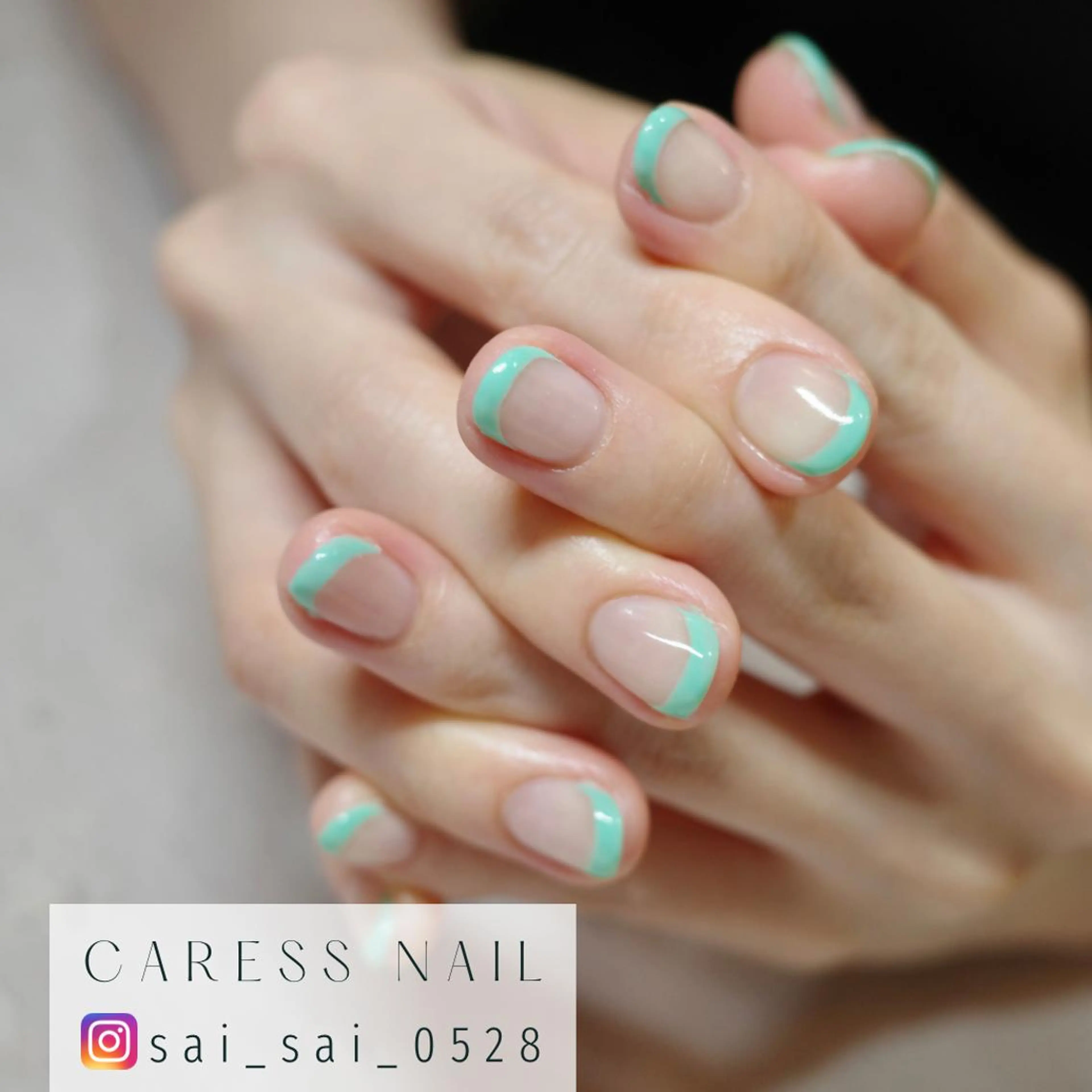 ネイル ハンドネイル caress  nail カレスネイル　代々木上原所属・カレスネイル さいのネイルデザイン