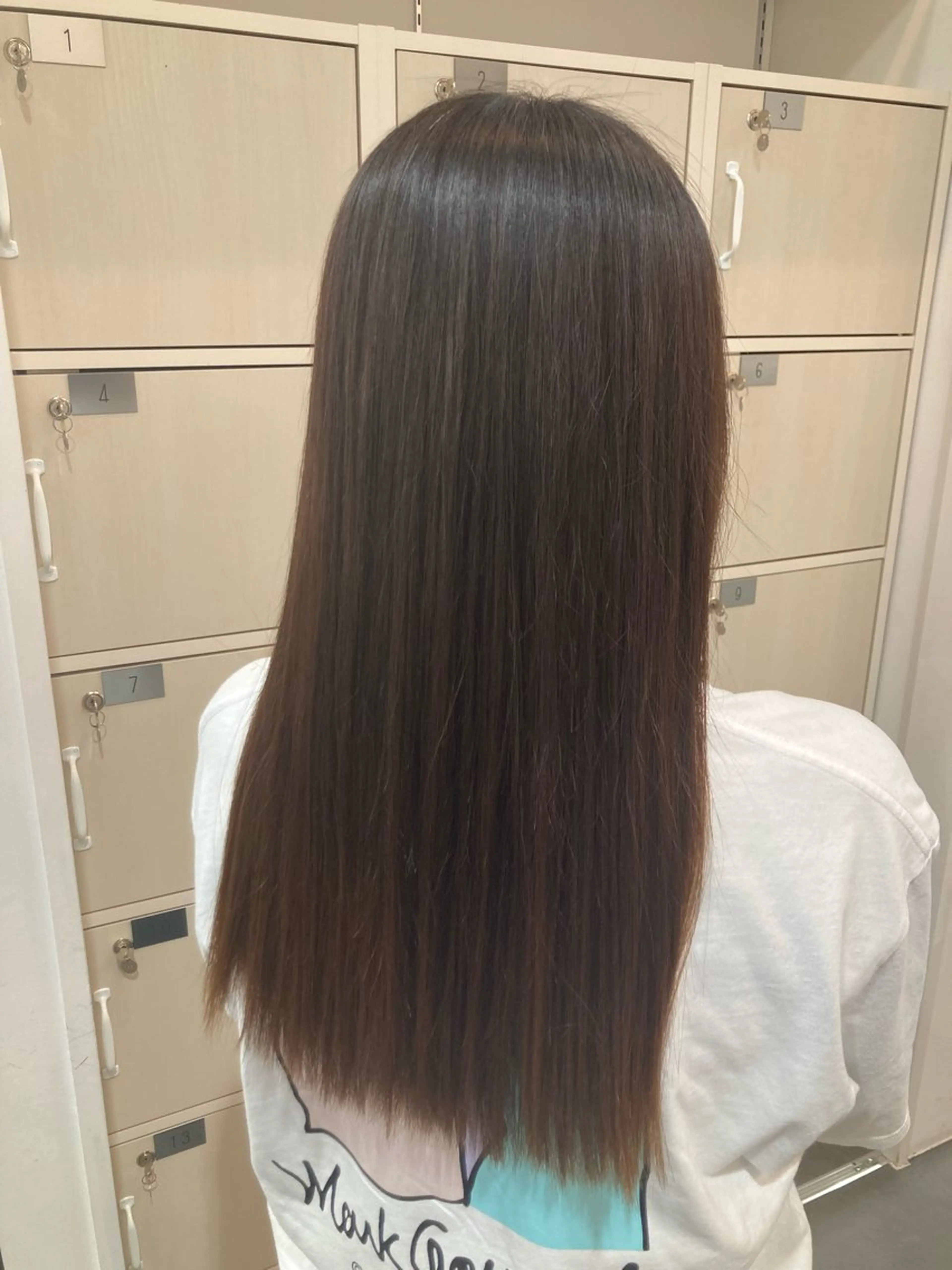 セミロング 縮毛矯正 トリートメント hair salon rita 野々市所属・中野 幹也のヘアスタイル