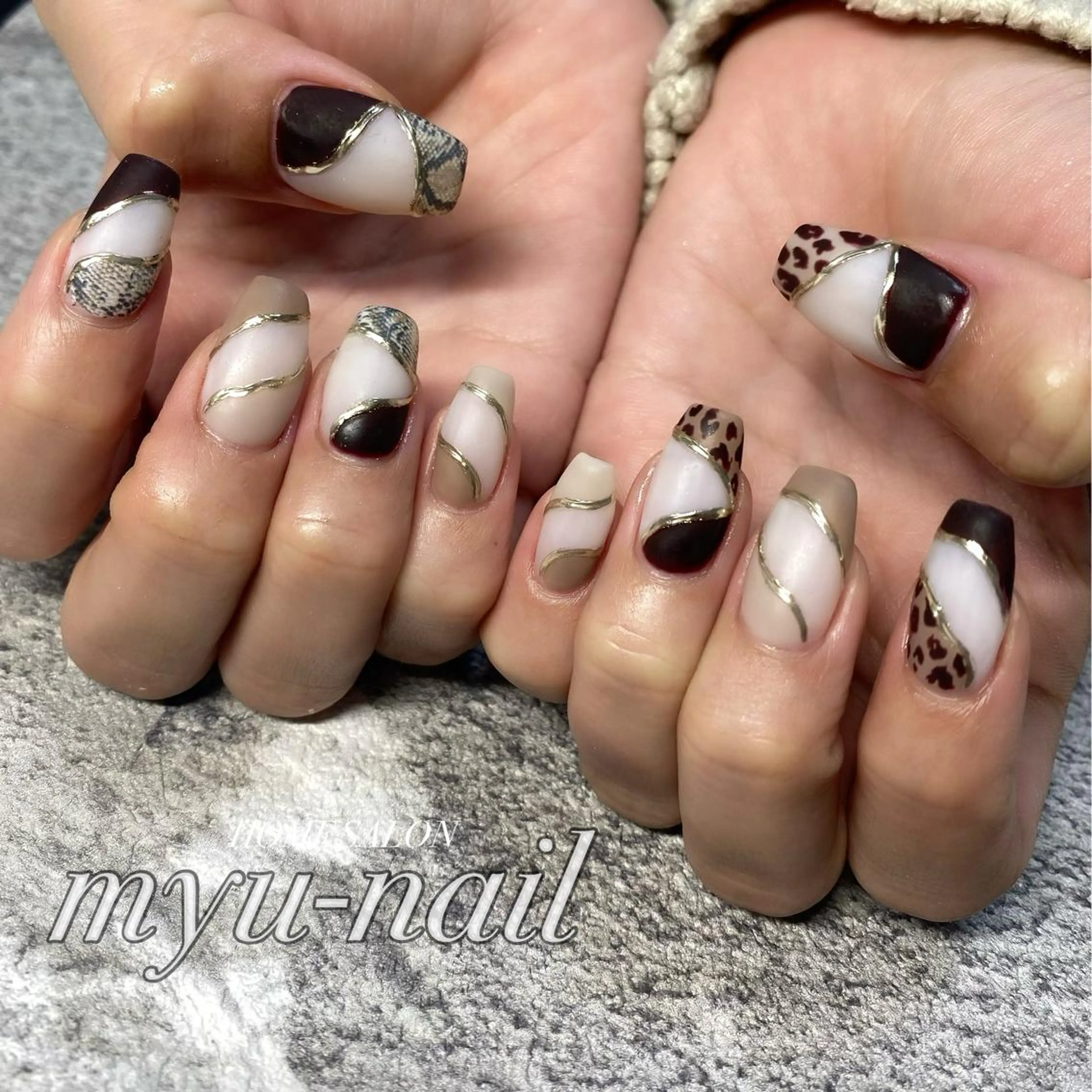 ネイル ホームサロン myu-nailのネイルデザイン